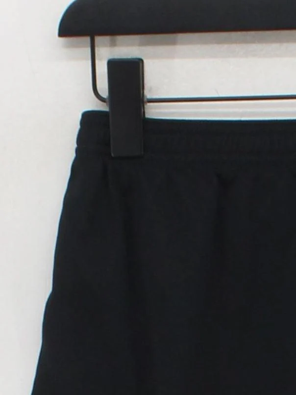 Nike Women's Shorts M Black 100% Polyester Sweat - Image 4