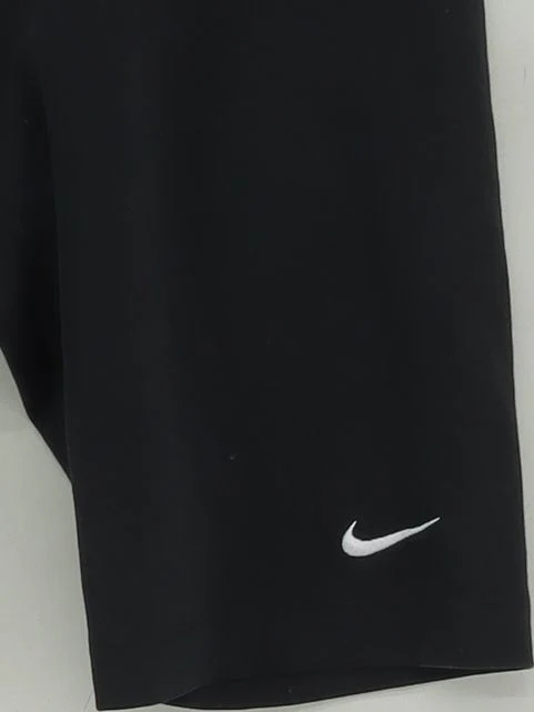 Nike Women's Shorts S Black Polyester with Cotton, Elastane Sweat - Image 4