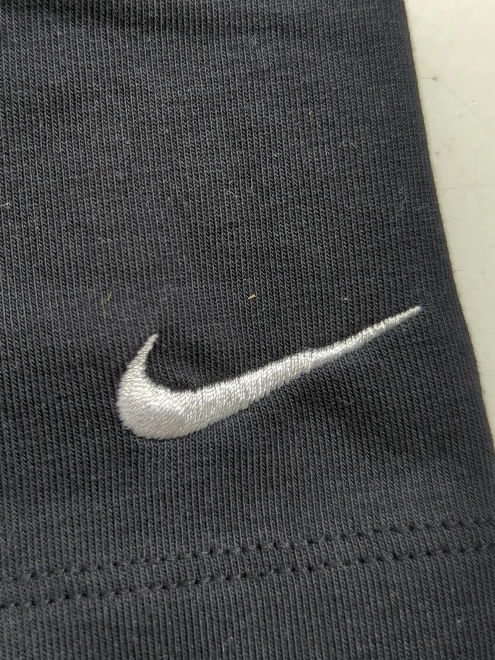 Nike Women's Shorts S Black Polyester with Cotton, Elastane Sweat - Image 5