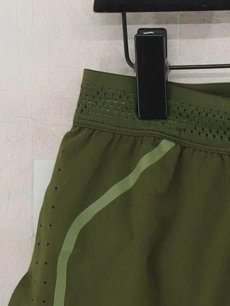 Nike Women's Shorts S Green Polyester with Elastane Sweat - Image 4