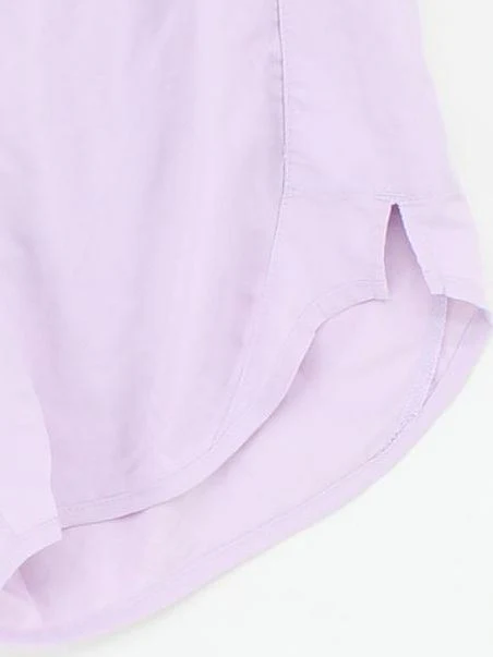 Nike Women's Shorts S Purple 100% Polyester Sweat - Image 4