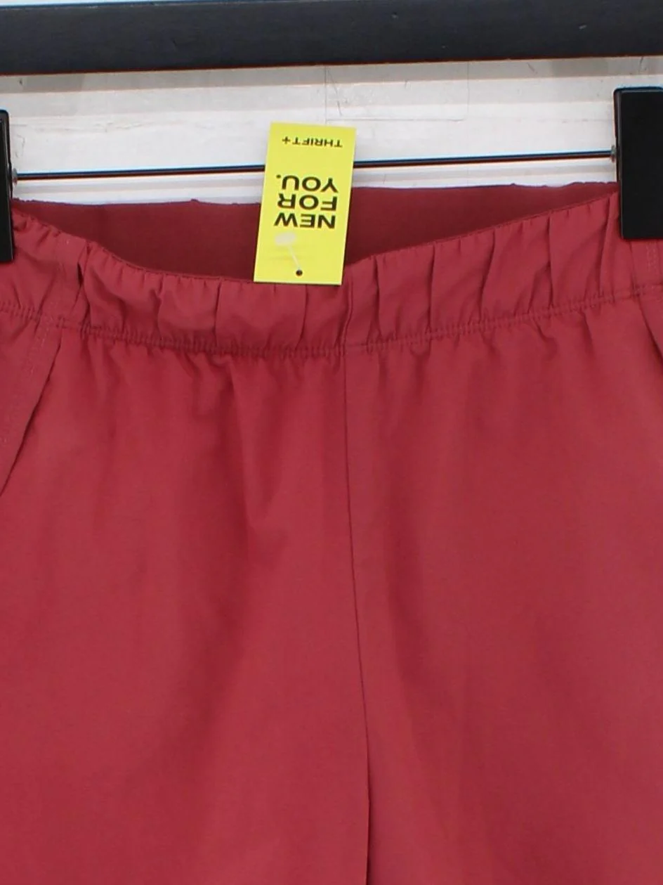 Nike Women's Shorts S Red Polyester with Spandex Sweat - Image 3