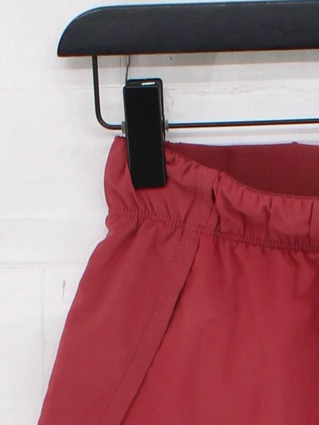 Nike Women's Shorts S Red Polyester with Spandex Sweat - Image 4