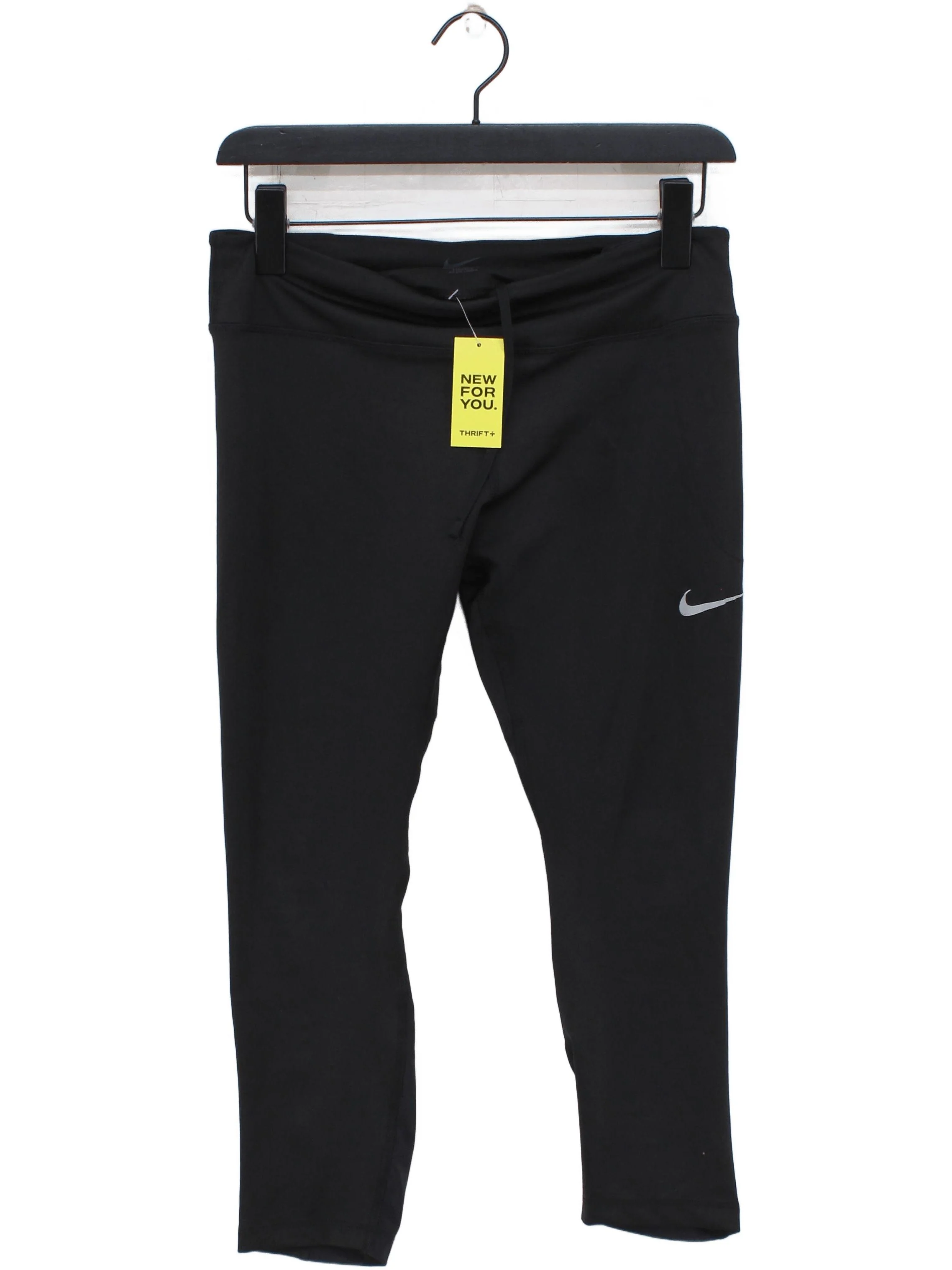 Nike Women's Sports Bottoms L Black 100% Nylon Sweatpants