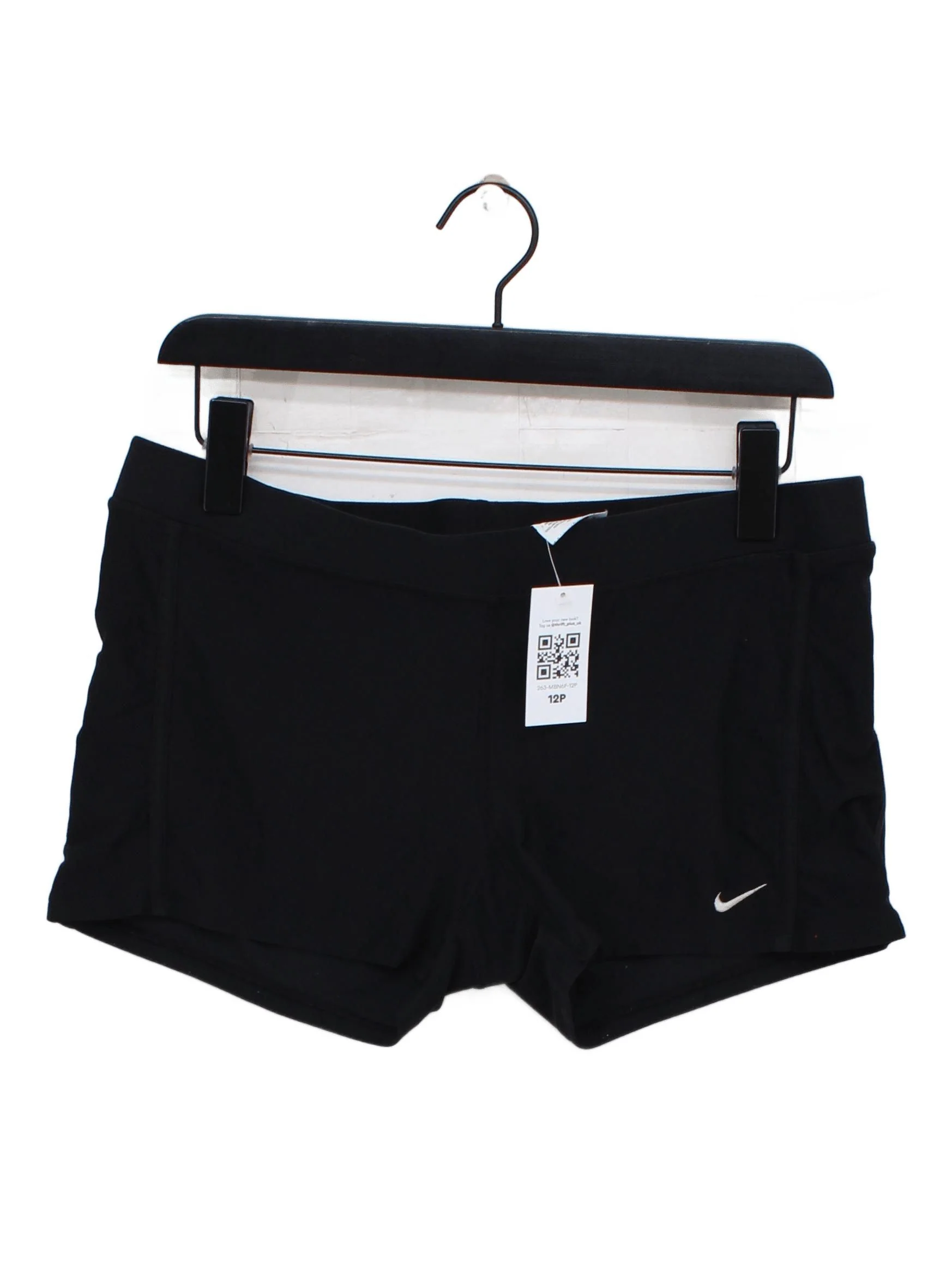 Nike Women's Sports Bottoms L Black Polyester with Spandex Sweatpants
