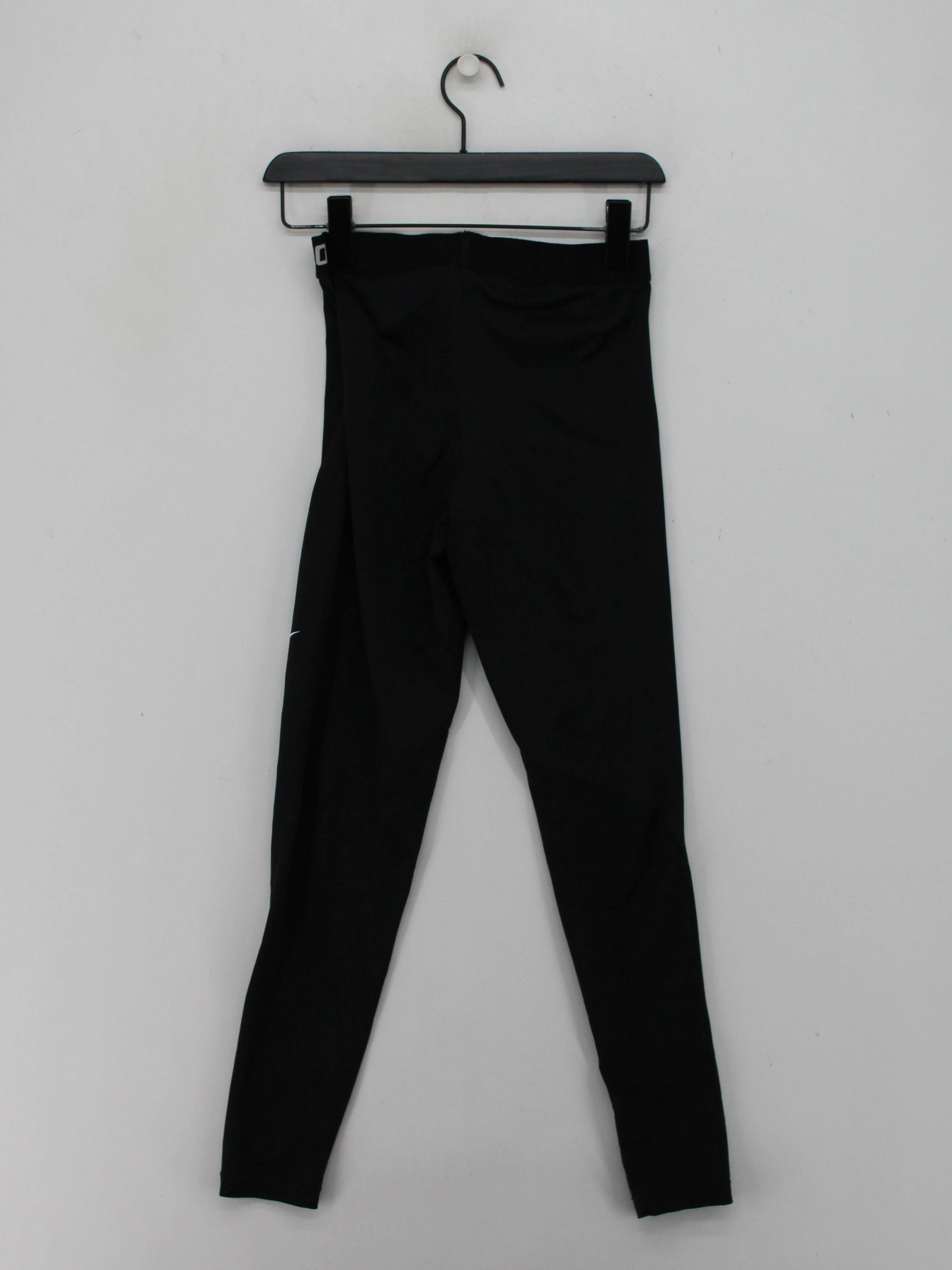 Nike Women's Sports Bottoms M Black Polyester with Elastane Sweatpants - Image 2