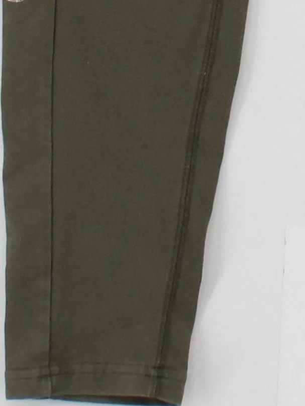 Nike Women's Sports Bottoms M Green Cotton with Polyester, Elastane Sweatpants - Image 4