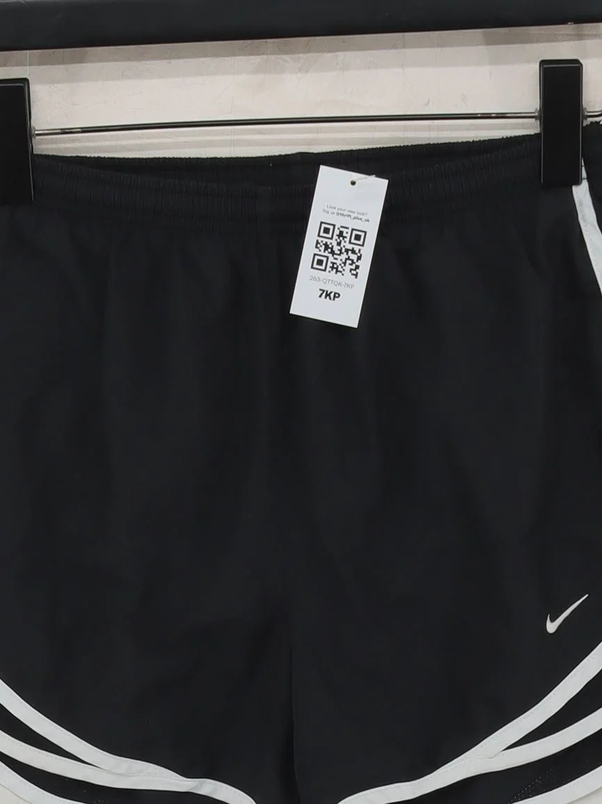 Nike Women's Sports Bottoms S Black 100% Polyester Sweatpants - Image 3