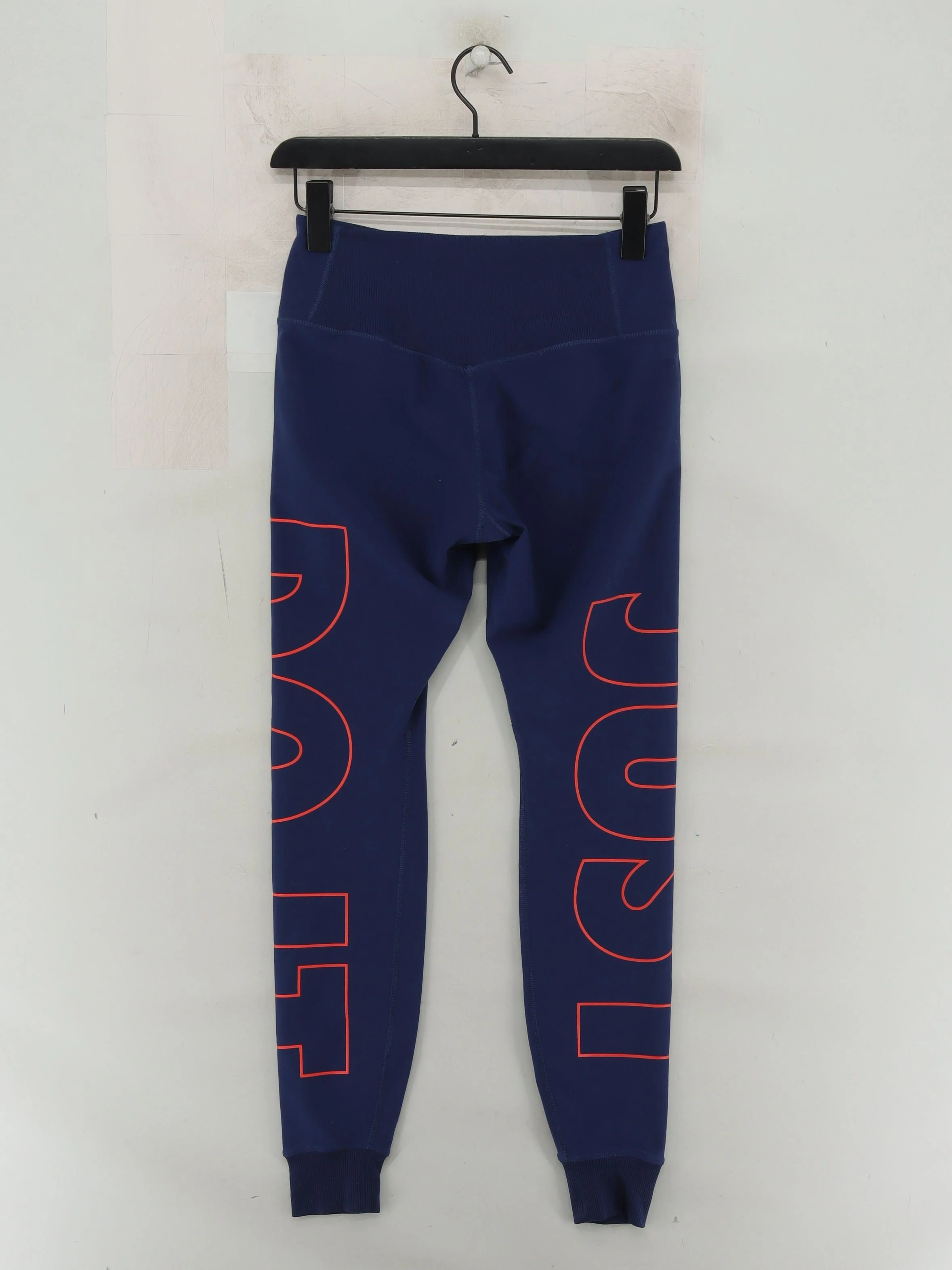Nike Women's Sports Bottoms S Blue Graphic Polyester with Elastane Sweatpants - Image 2