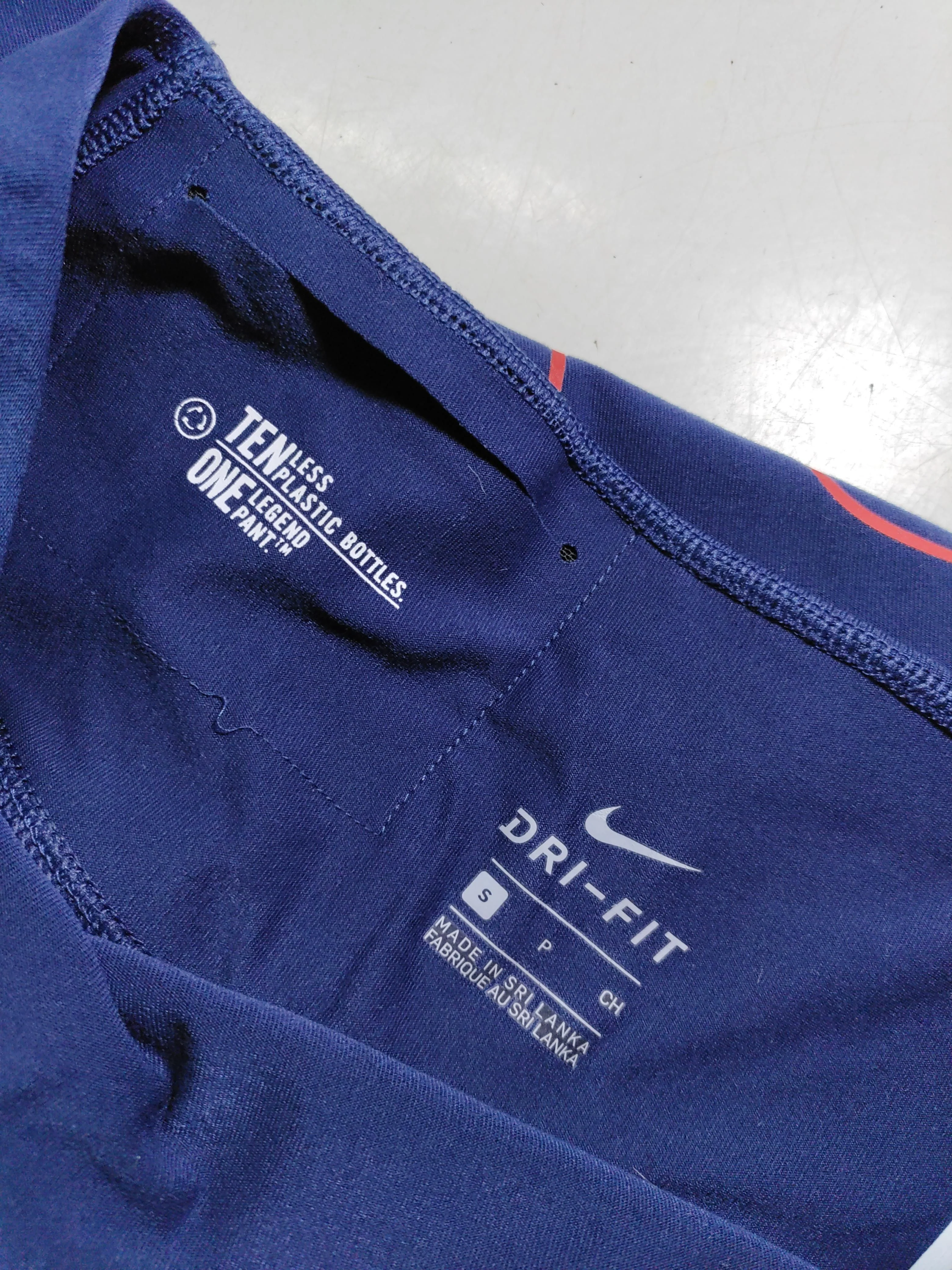 Nike Women's Sports Bottoms S Blue Graphic Polyester with Elastane Sweatpants - Image 5