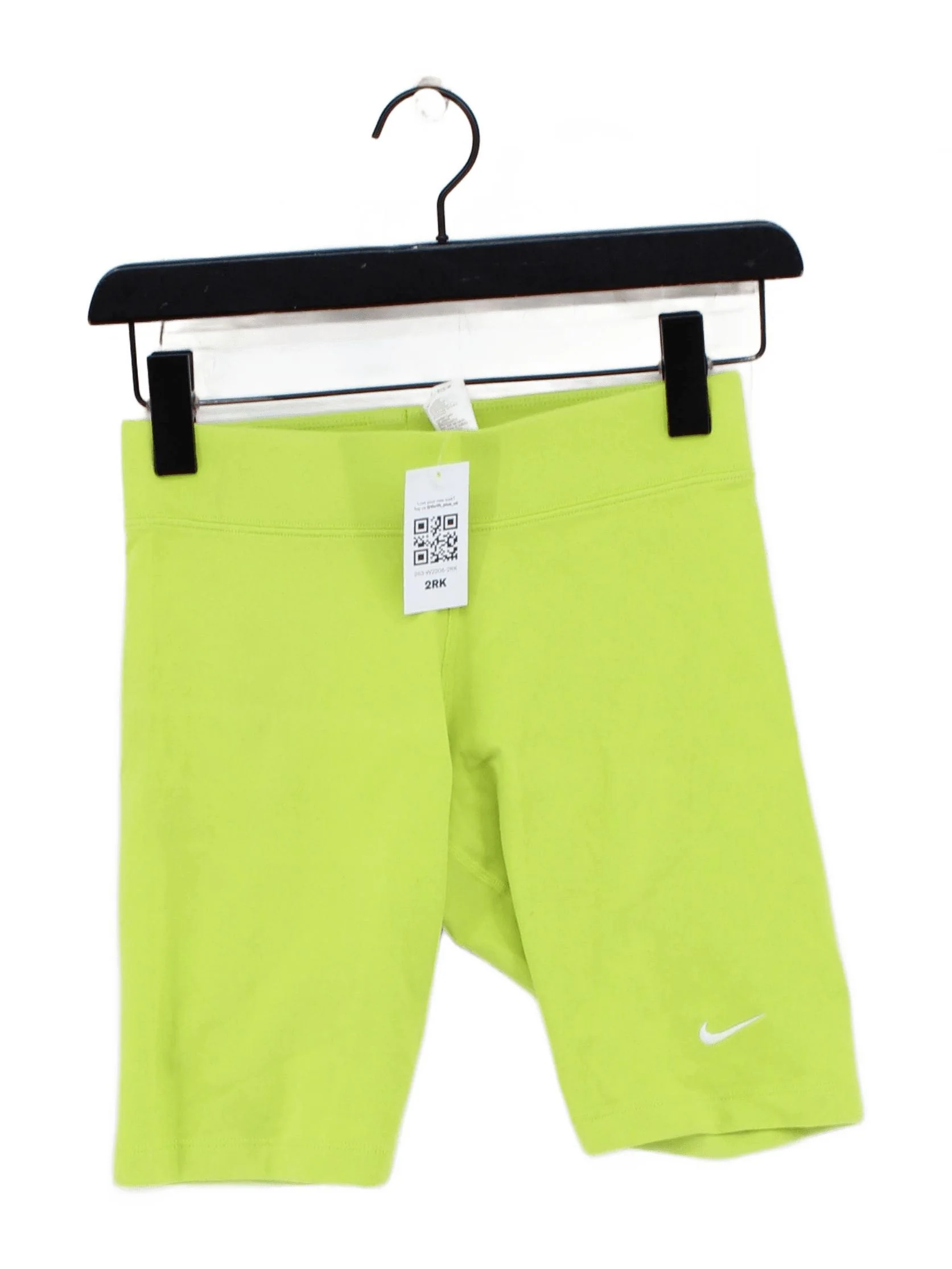 Nike Women's Sports Bottoms S Yellow Cotton with Polyester, Spandex Sweatpants