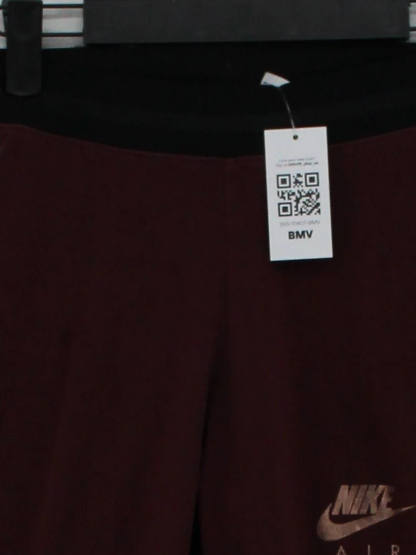 Nike Women's Sports Bottoms XS Brown Cotton - Image 3