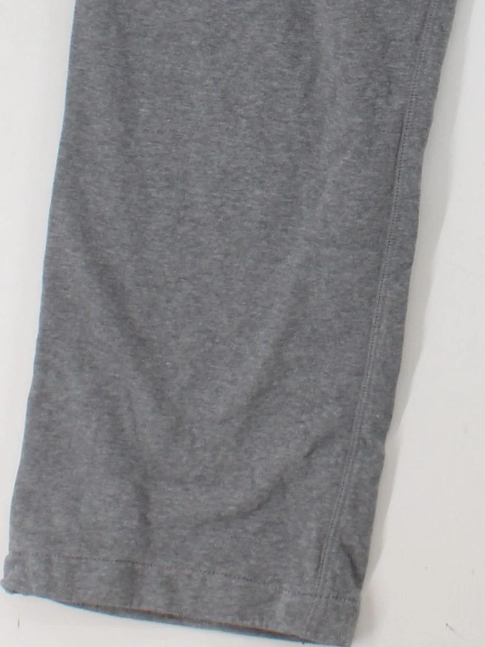 Nike Women's Sports Bottoms XS Grey Graphic Cotton with Polyester Sweatpants - Image 4