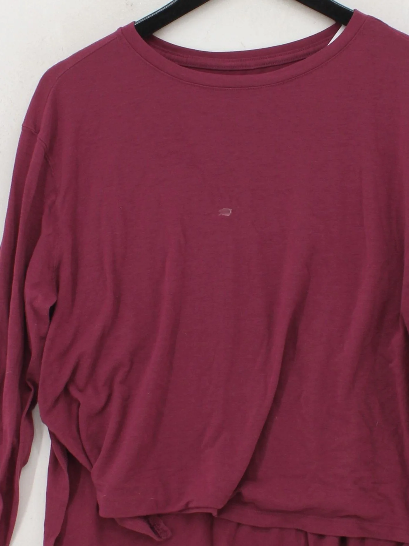 Nike Women's T-Shirt L Red 100% Other Short Sleeve Round Neck Basic - Image 3