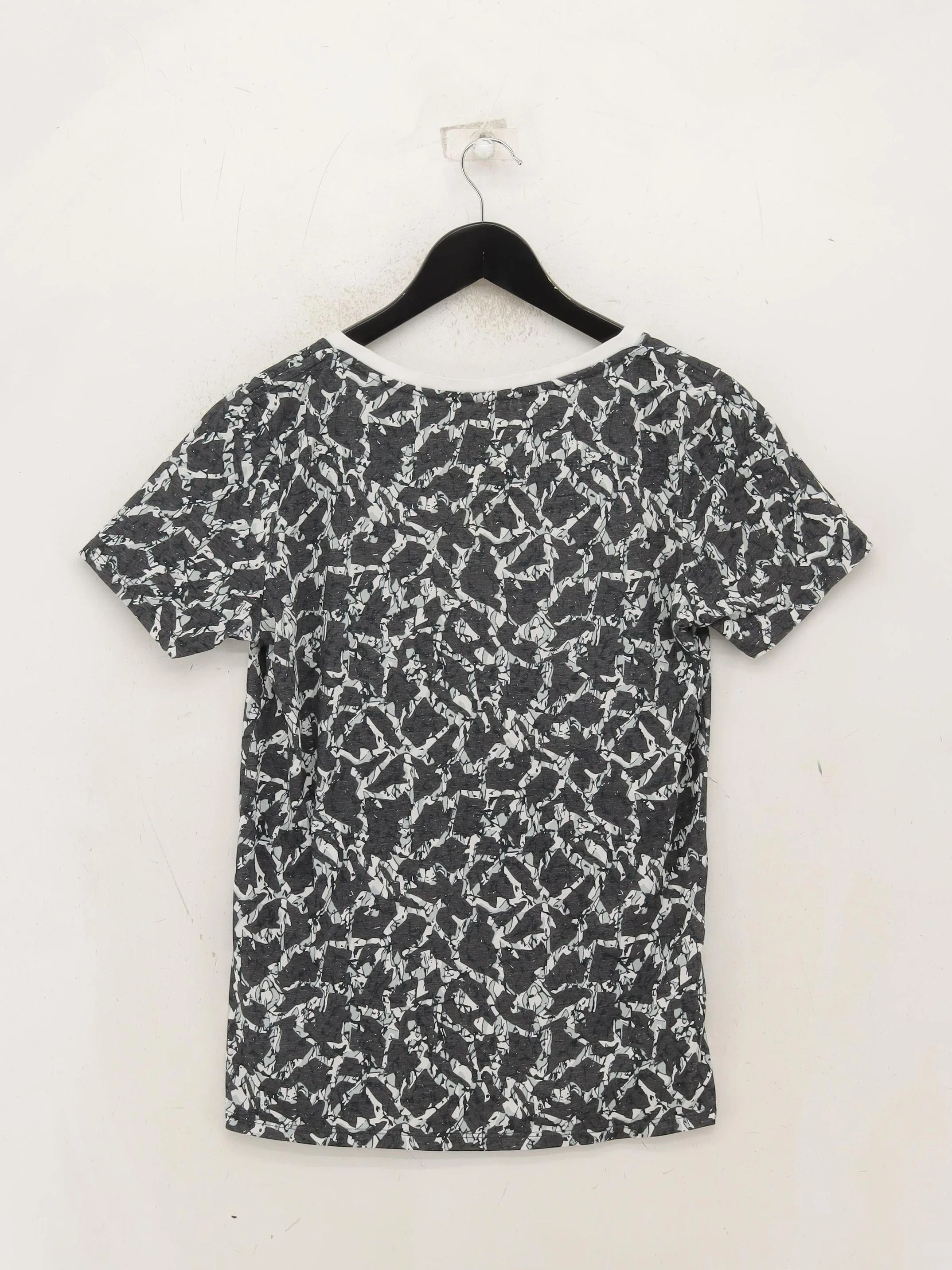 Nike Women's T-Shirt M Black Cotton with Polyester Basic - Image 2