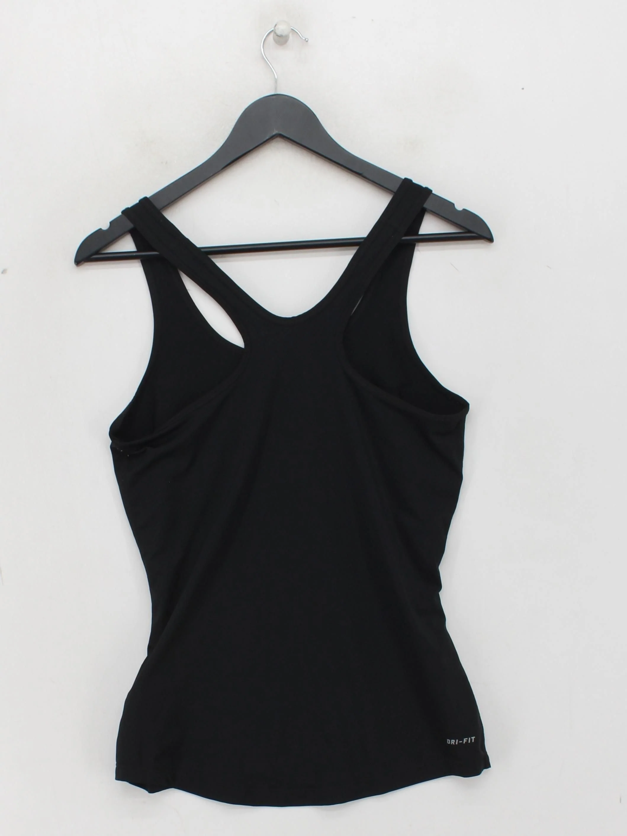 Nike Women's T-Shirt M Black Graphic Polyester with Elastane Sleeveless Basic - Image 2