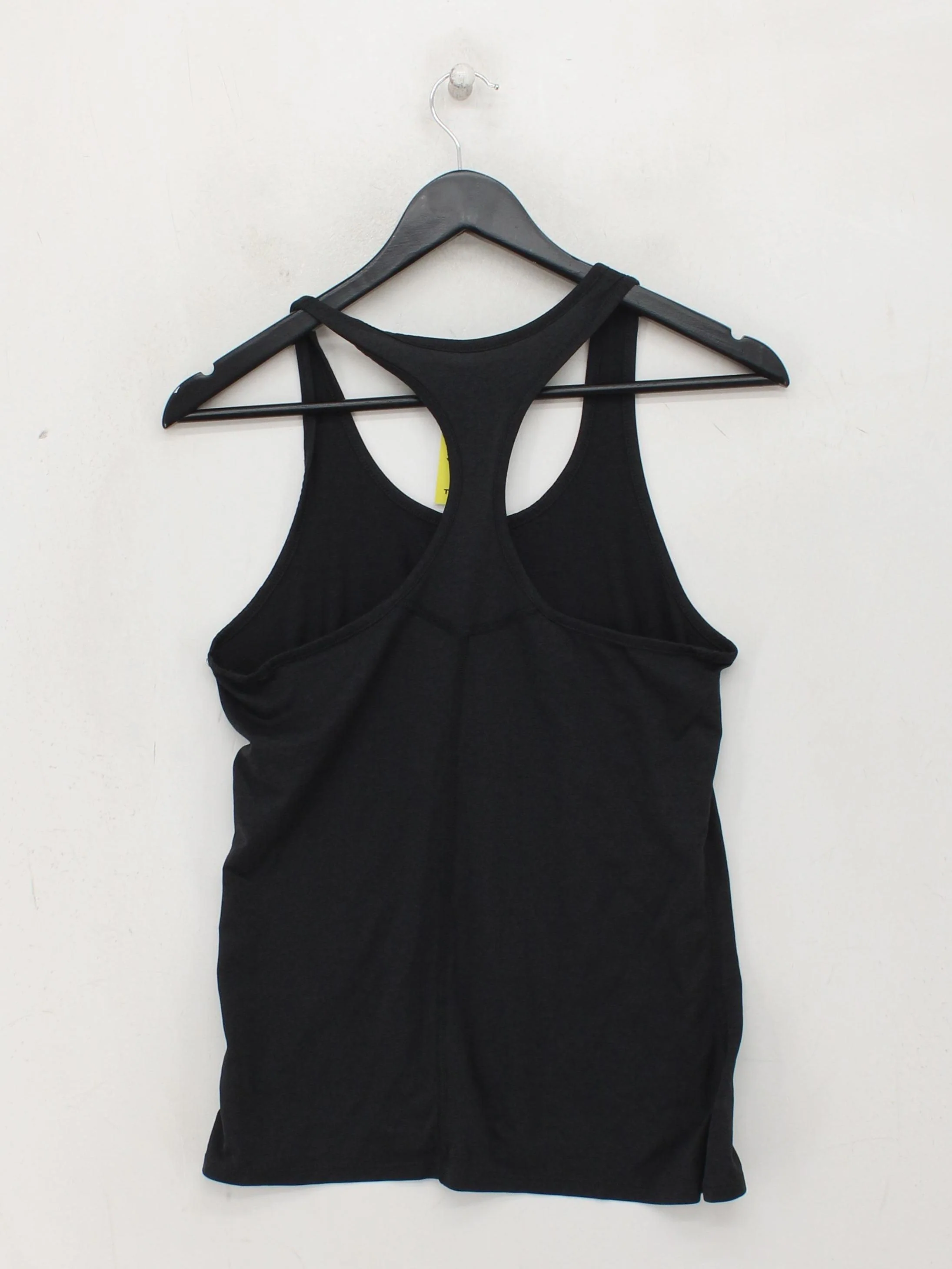 Nike Women's T-Shirt M Black Nylon with Polyester, Spandex Sleeveless Basic - Image 2