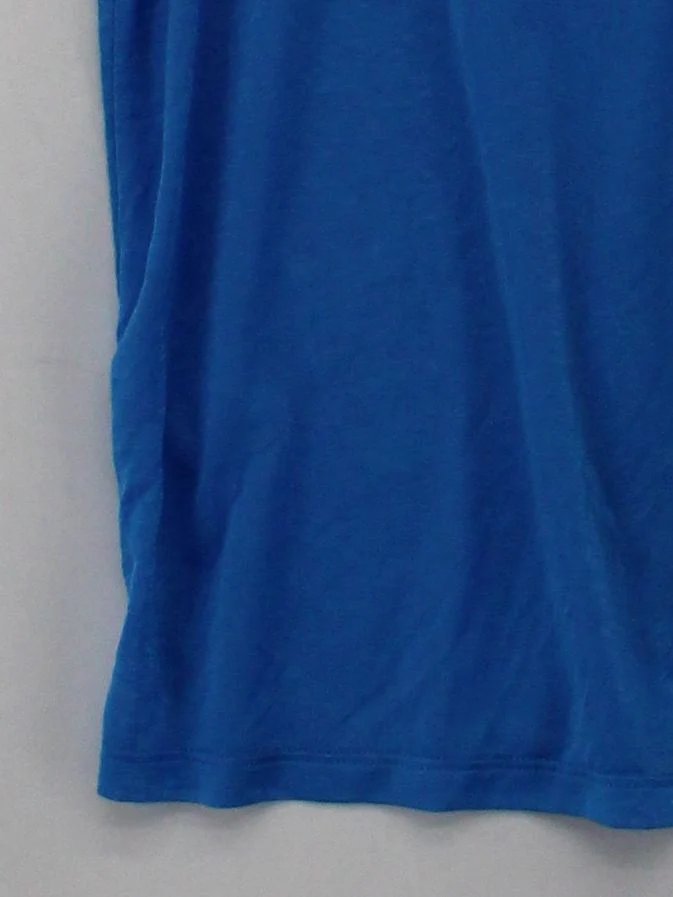 Nike Women's T-Shirt M Blue 100% Polyester Sleeveless Basic - Image 4