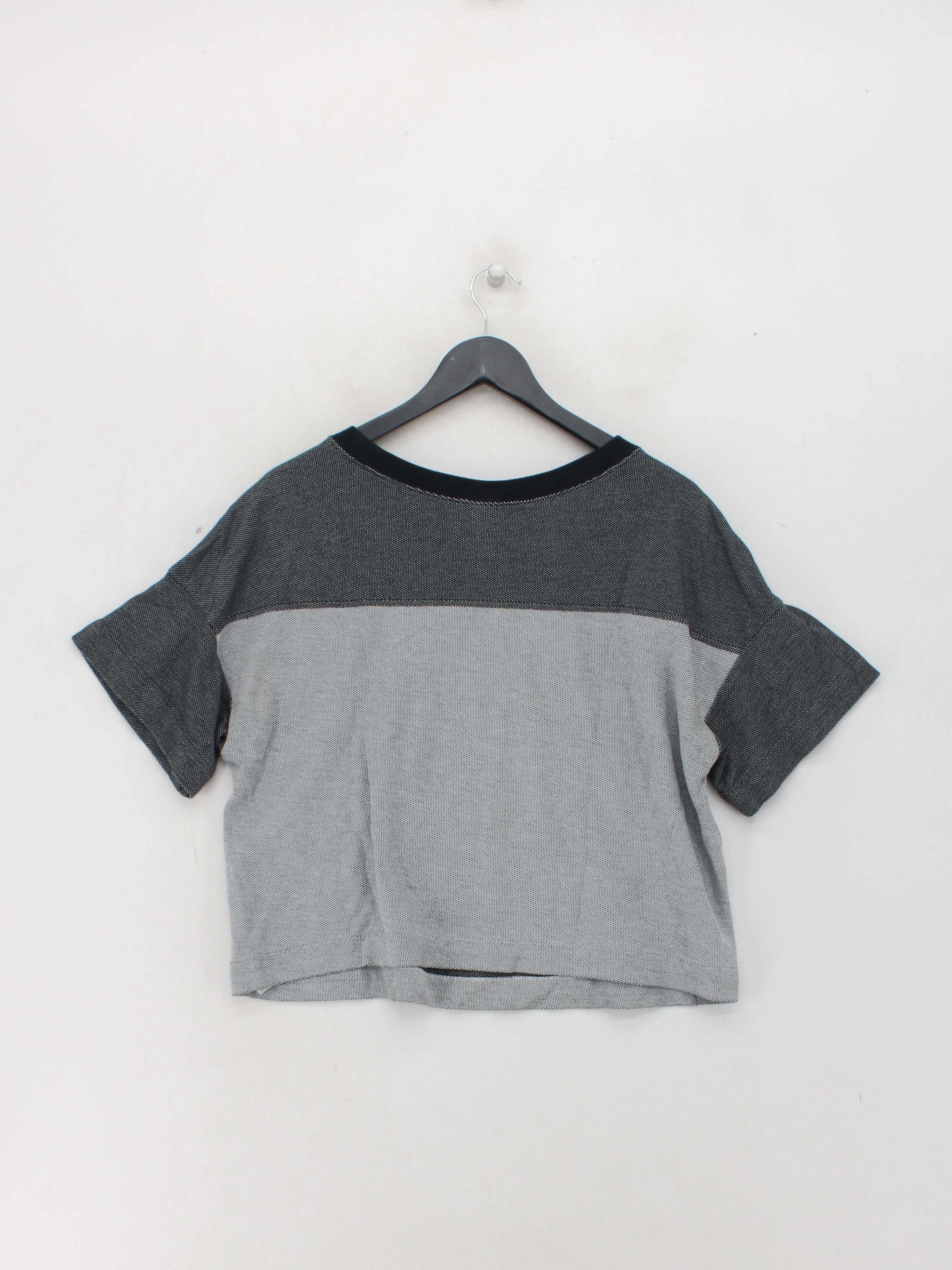 Nike Women's T-Shirt M Grey 100% Cotton Short Sleeve Round Neck Basic - Image 2