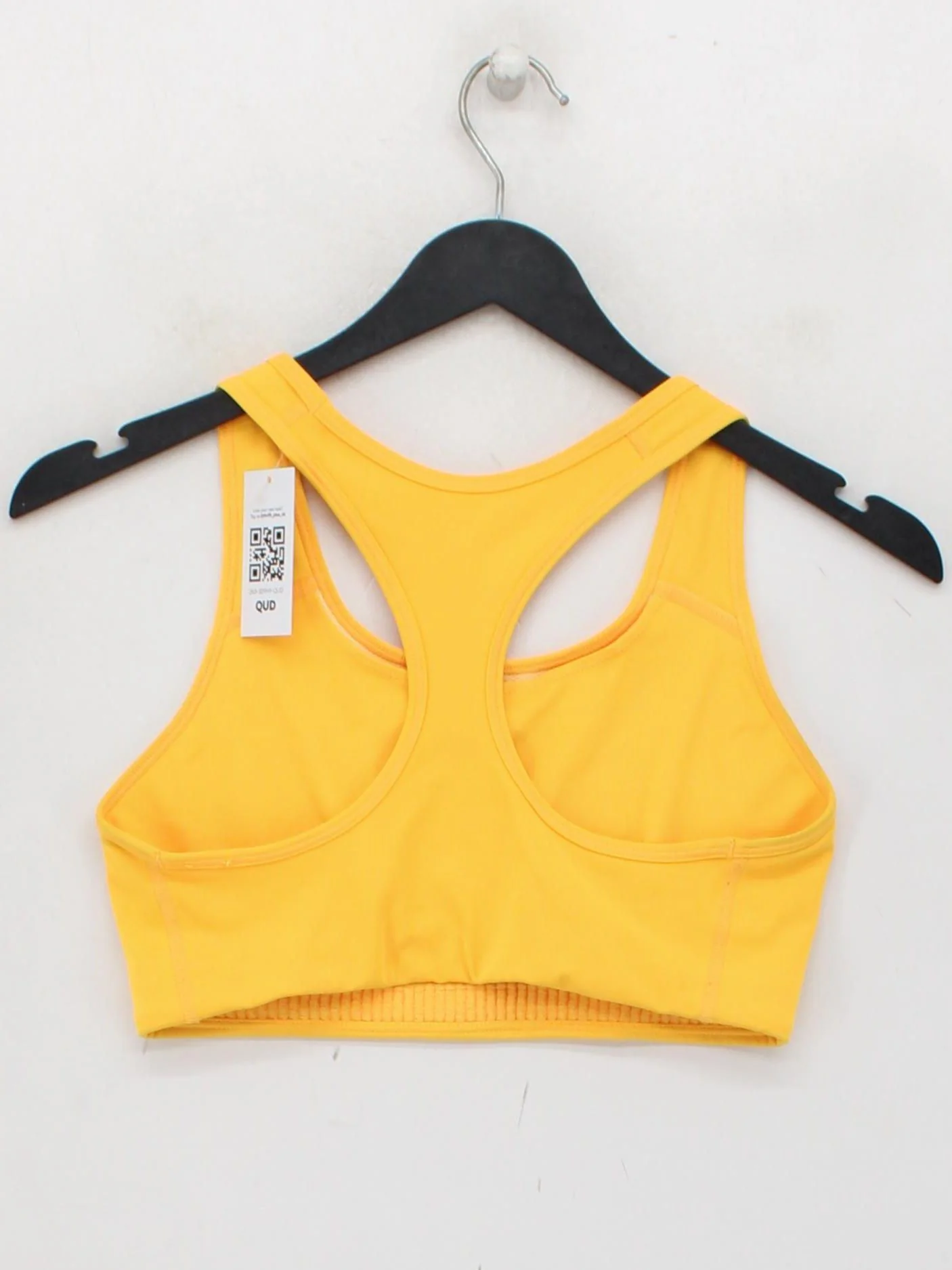Nike Women's T-Shirt M Orange Nylon with Spandex Sleeveless Basic - Image 2