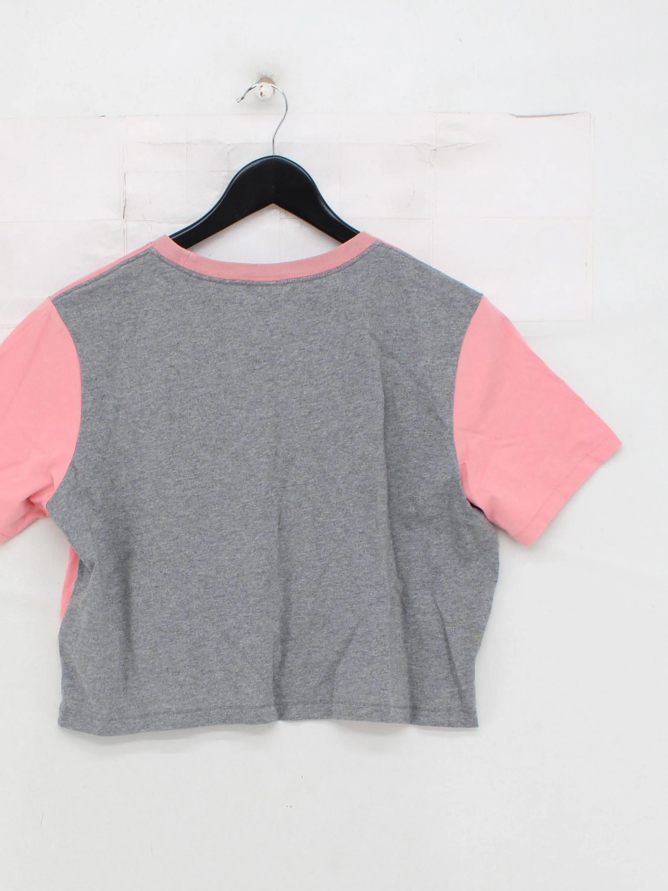 Nike Women's T-Shirt M Pink Graphic 100% Cotton Short Sleeve Round Neck Basic - Image 2