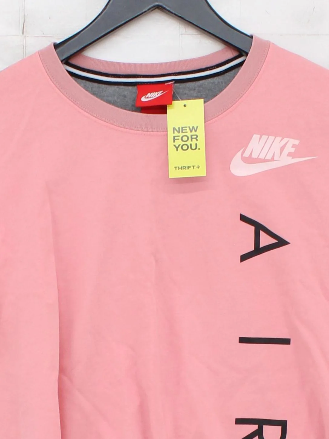 Nike Women's T-Shirt M Pink Graphic 100% Cotton Short Sleeve Round Neck Basic - Image 3