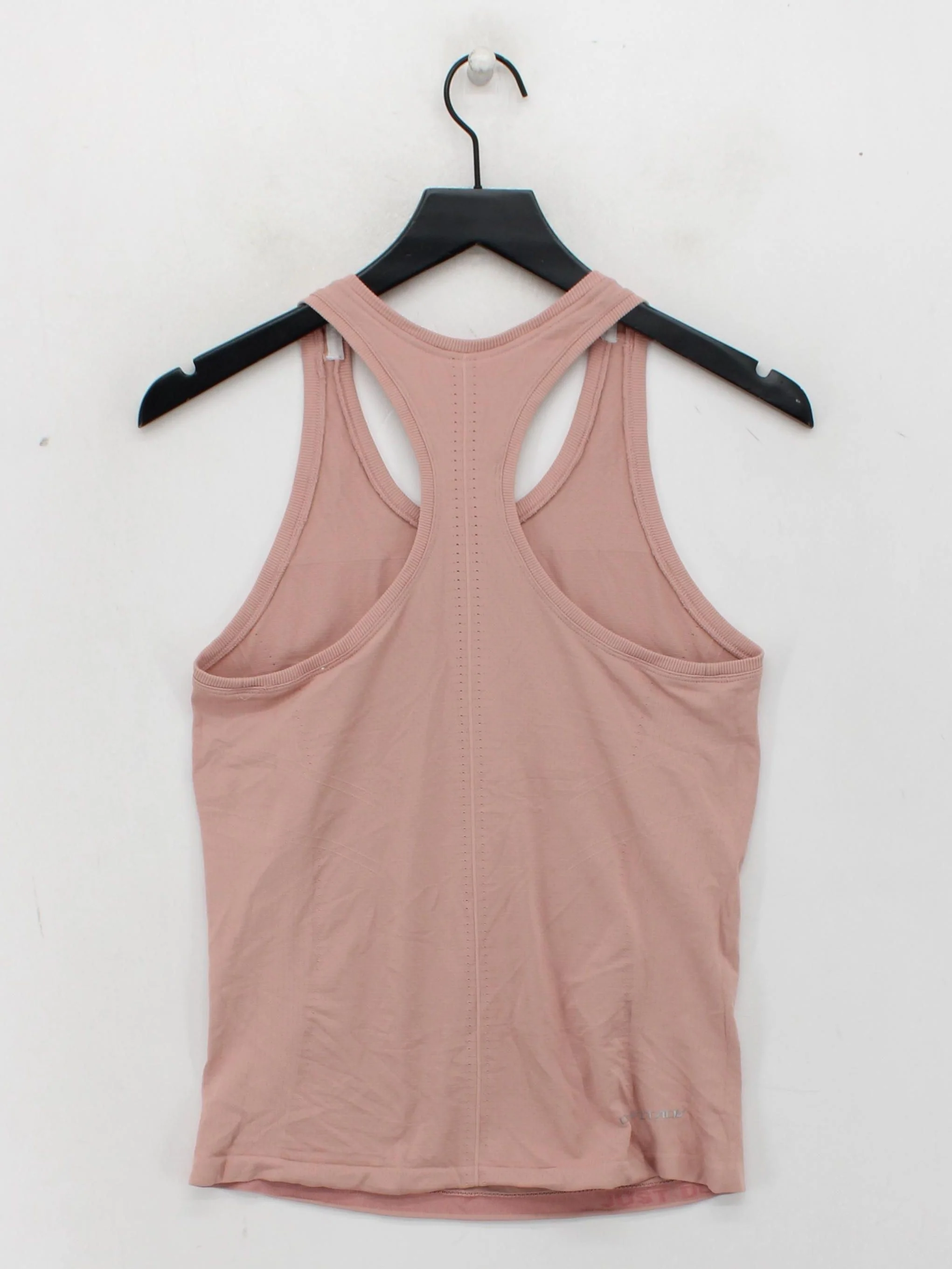 Nike Women's T-Shirt M Pink Nylon with Polyester, Elastane Sleeveless Basic - Image 2