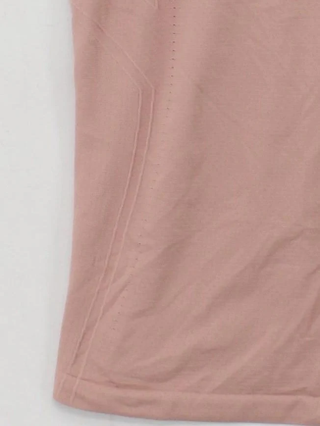 Nike Women's T-Shirt M Pink Nylon with Polyester, Elastane Sleeveless Basic - Image 4