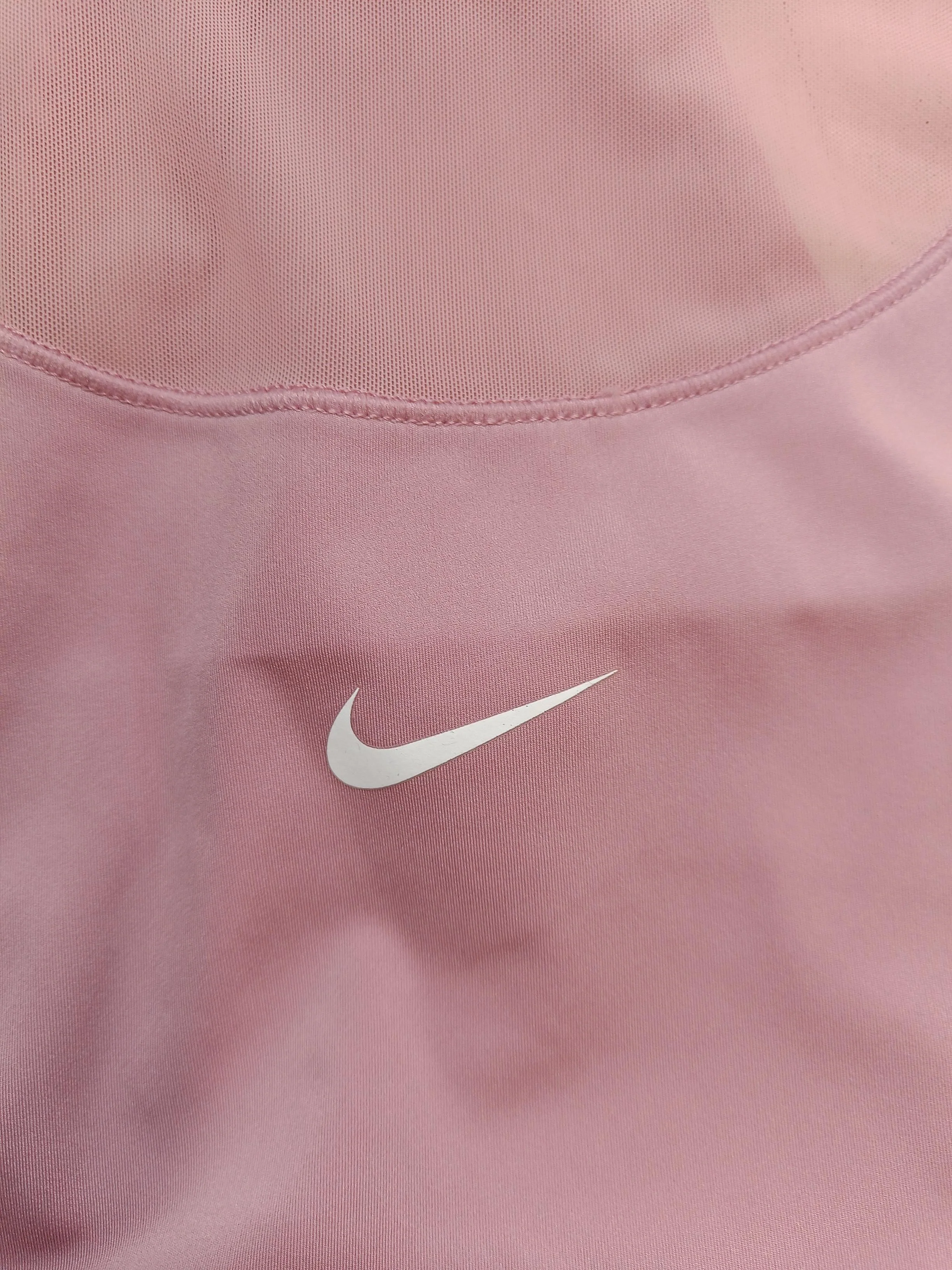 Nike Women's T-Shirt M Pink Polyester with Elastane, Nylon Sleeveless Basic - Image 5