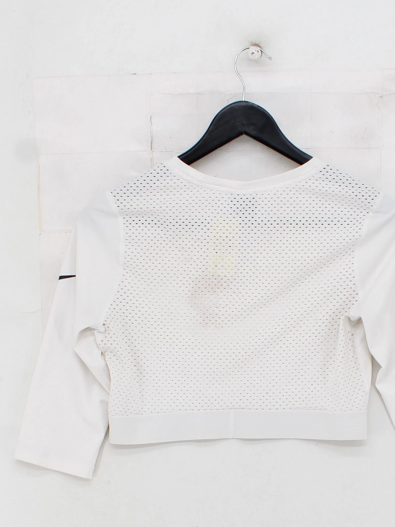 Nike Women's T-Shirt M White 100% Other Basic - Image 2