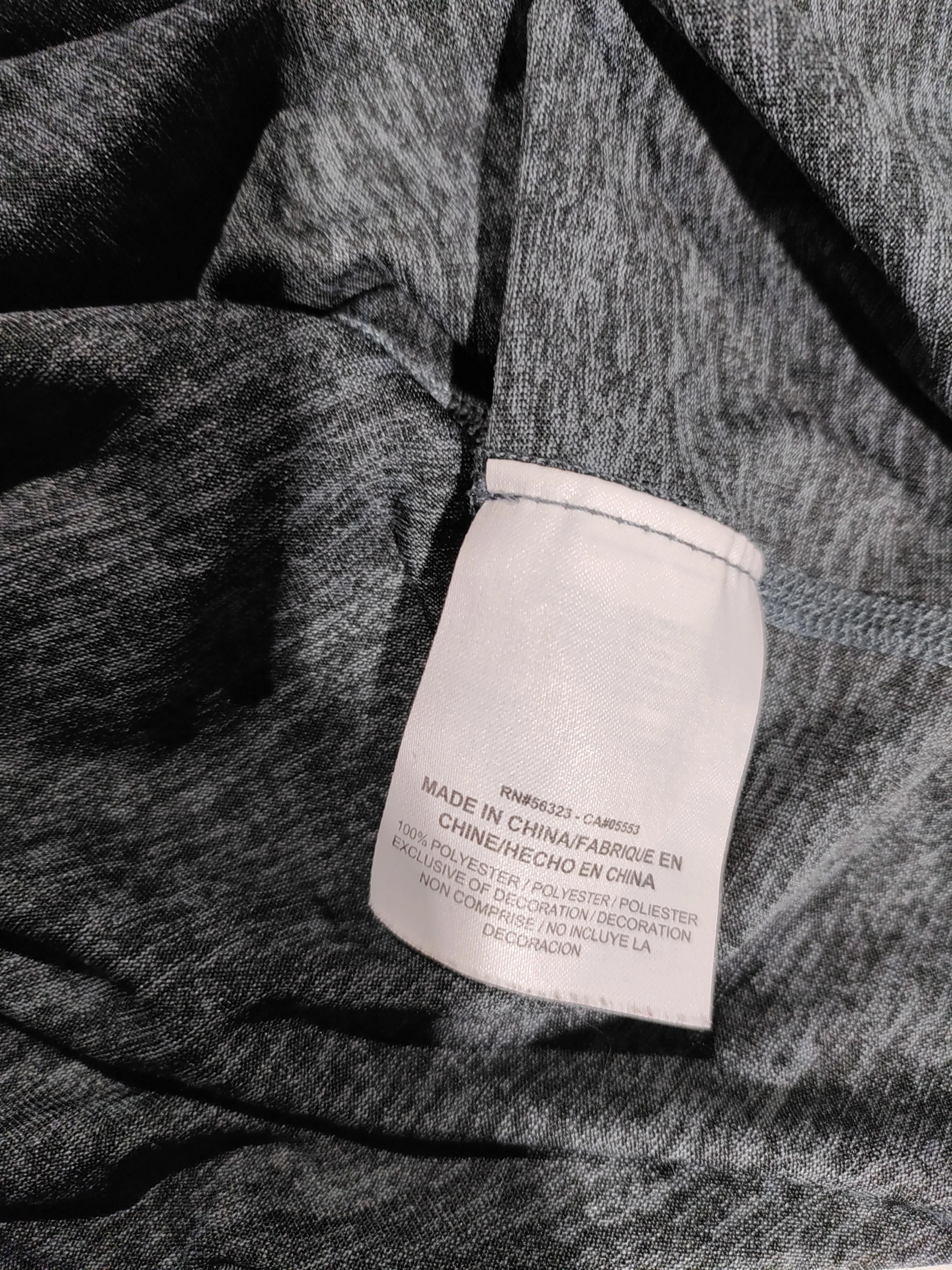 Nike Women's T-Shirt S Grey 100% Polyester Sleeveless Basic - Image 6