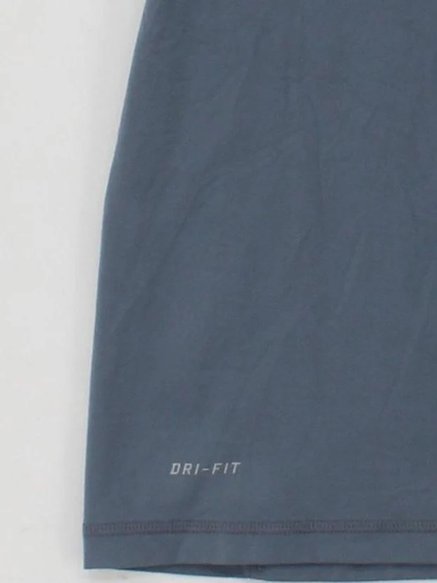 Nike Women's T-Shirt S Grey Polyester with Elastane Sleeveless Basic - Image 4