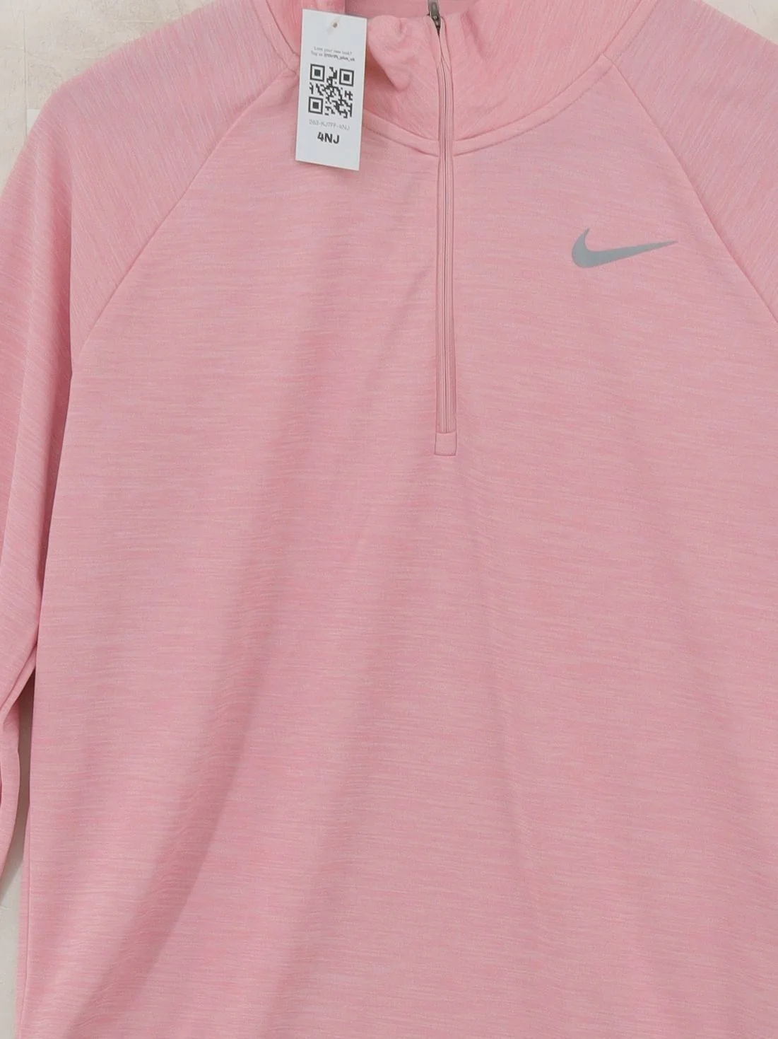 Nike Women's T-Shirt S Pink 100% Polyester Basic - Image 3