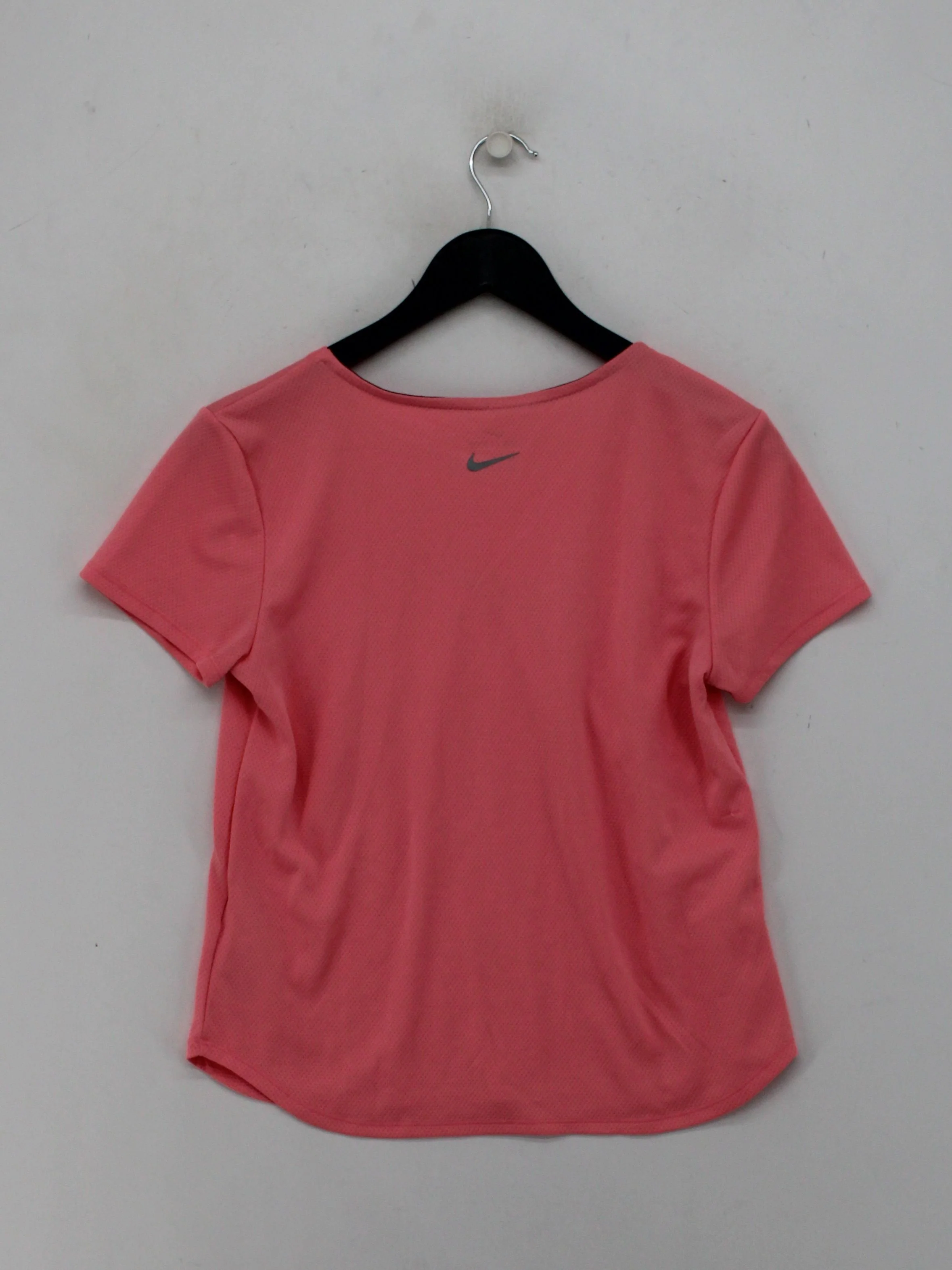 Nike Women's T-Shirt S Pink Graphic 100% Polyester Basic - Image 2
