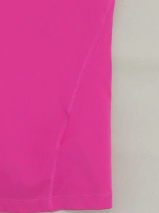 Nike Women's T-Shirt S Pink Polyester with Elastane Sleeveless Basic - Image 4