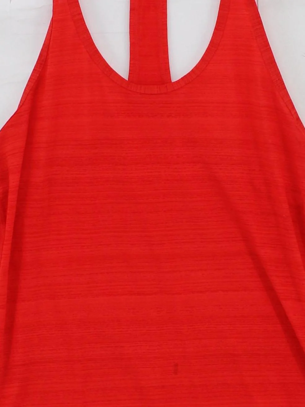 Nike Women's T-Shirt S Red 100% Polyester Sleeveless Basic - Image 3