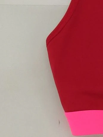 Nike Women's T-Shirt S Red Nylon with Spandex Sleeveless Basic - Image 4