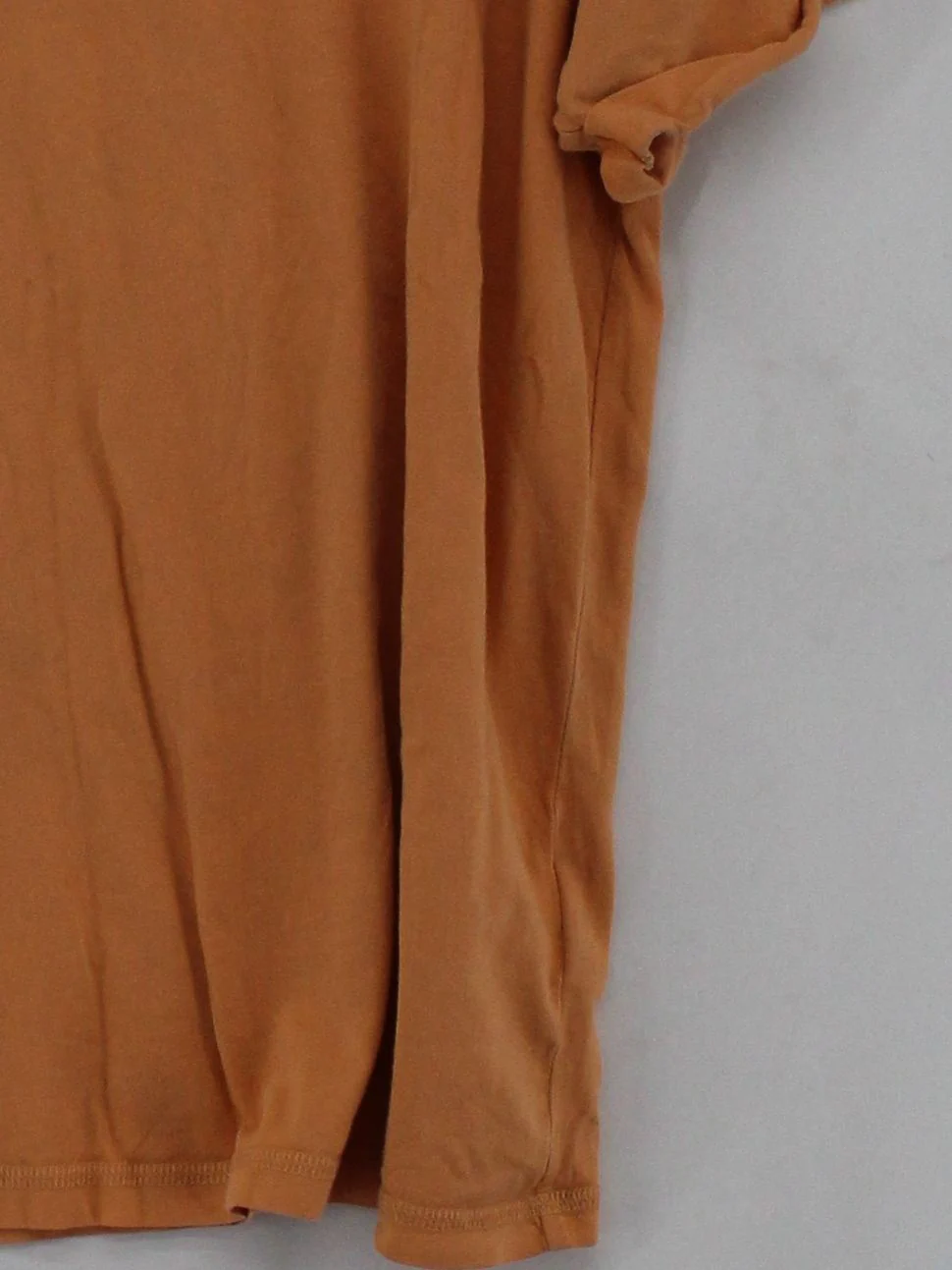 Nike Women's T-Shirt UK 8 Orange 100% Cotton Basic - Image 4