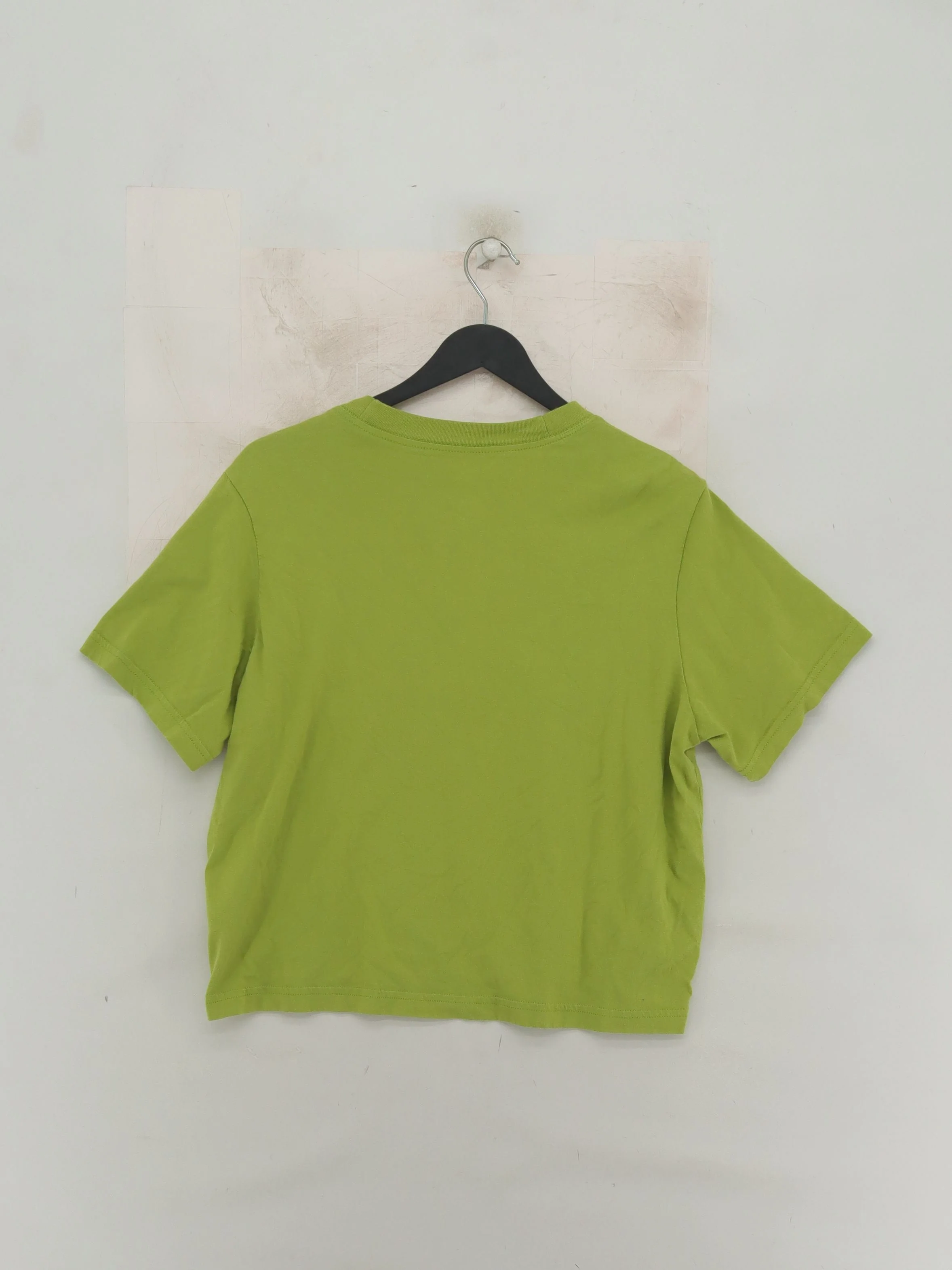 Nike Women's T-Shirt XL Green 100% Cotton Short Sleeve Round Neck Basic - Image 2