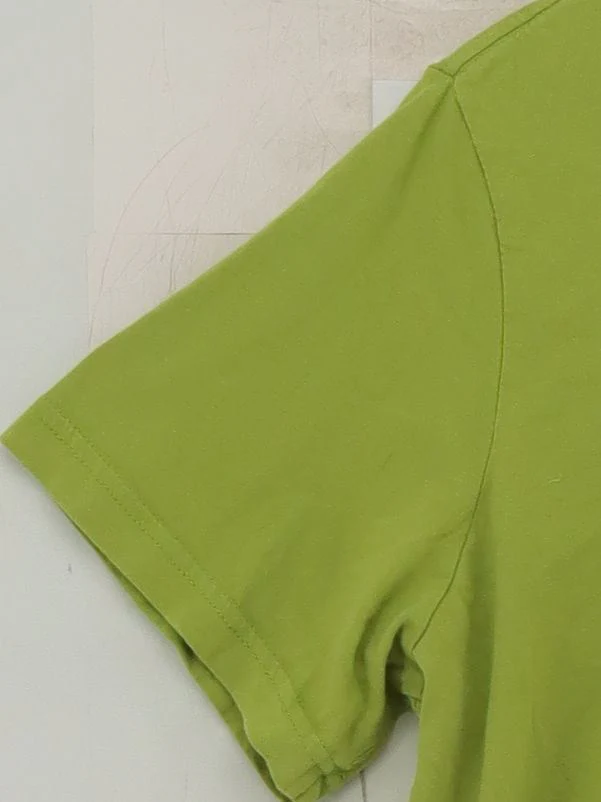 Nike Women's T-Shirt XL Green 100% Cotton Short Sleeve Round Neck Basic - Image 4