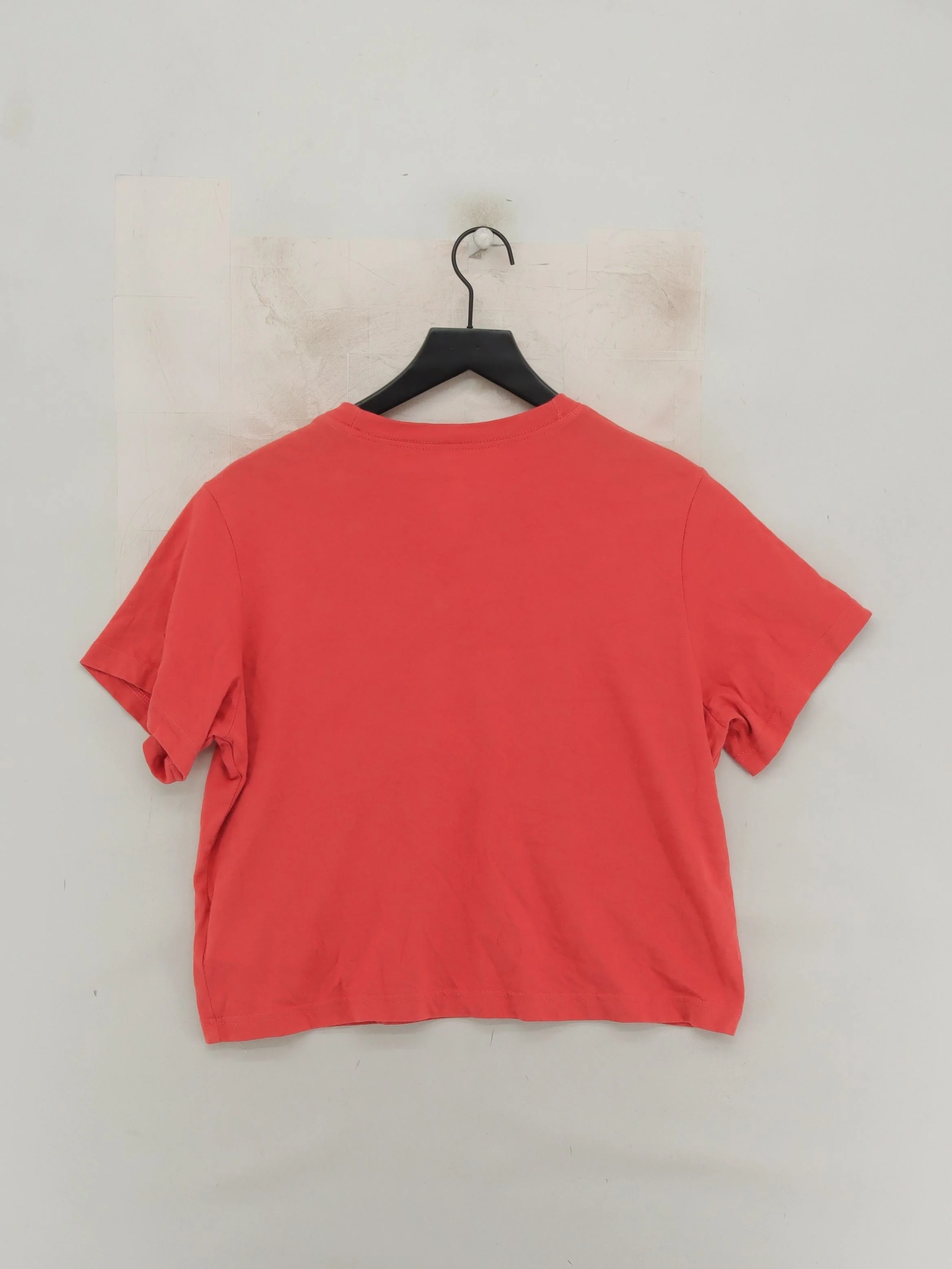 Nike Women's T-Shirt XL Red 100% Cotton Short Sleeve Round Neck Basic - Image 2