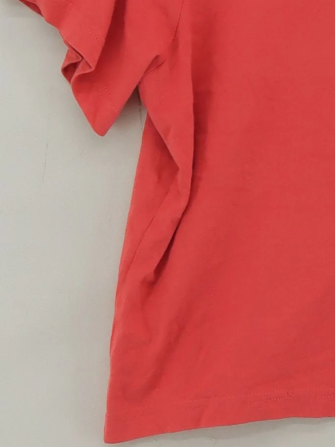 Nike Women's T-Shirt XL Red 100% Cotton Short Sleeve Round Neck Basic - Image 4