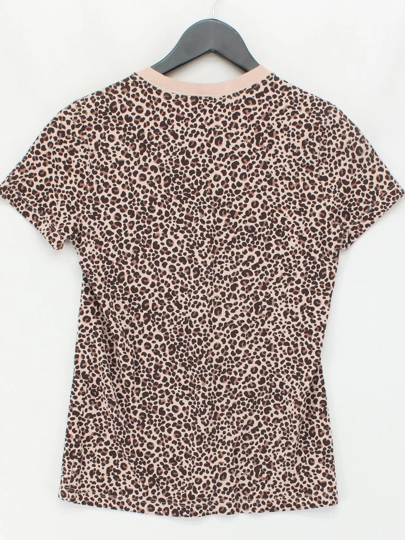Nike Women's T-Shirt XS Cream 100% Cotton Basic - Image 2