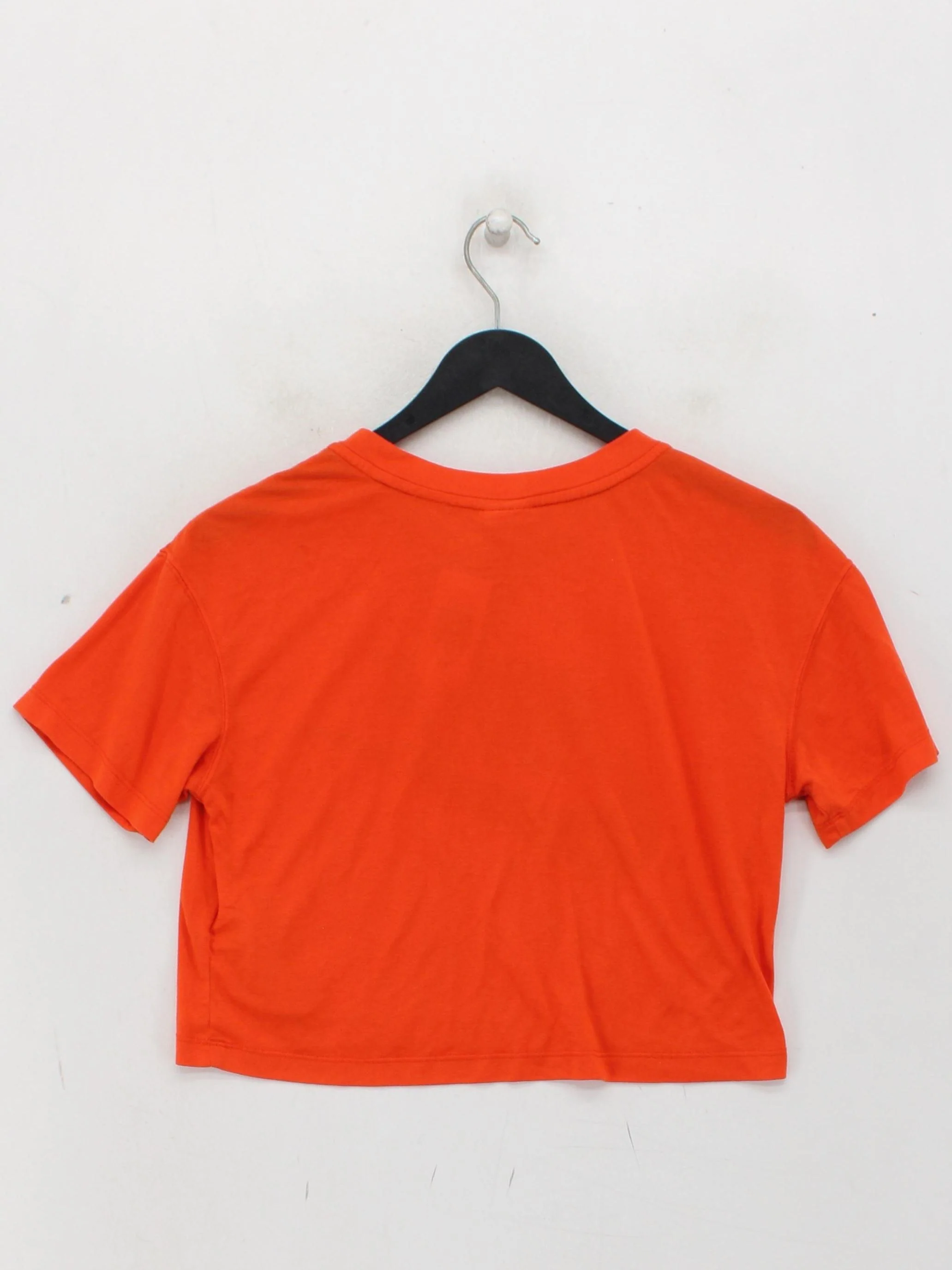 Nike Women's T-Shirt XS Orange Polyester with Lyocell Modal Basic - Image 2