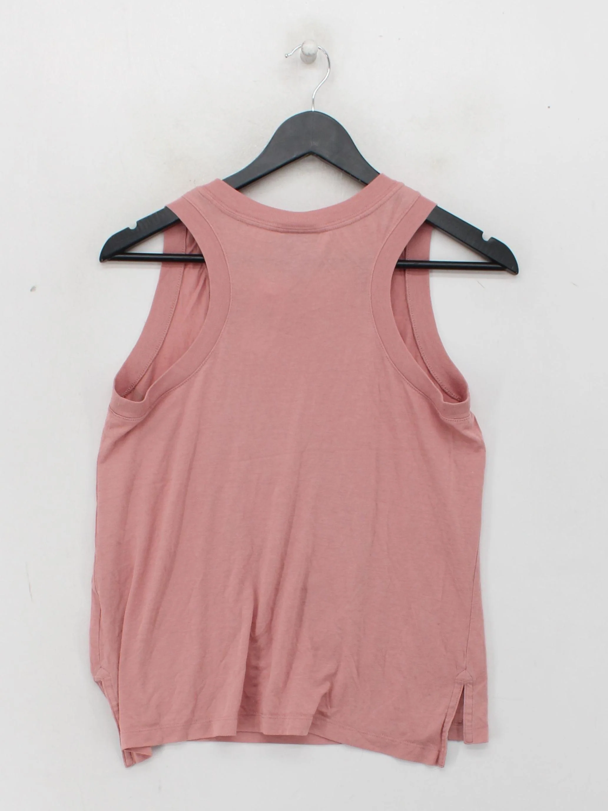 Nike Women's T-Shirt XS Pink Graphic 100% Other Sleeveless Basic - Image 2