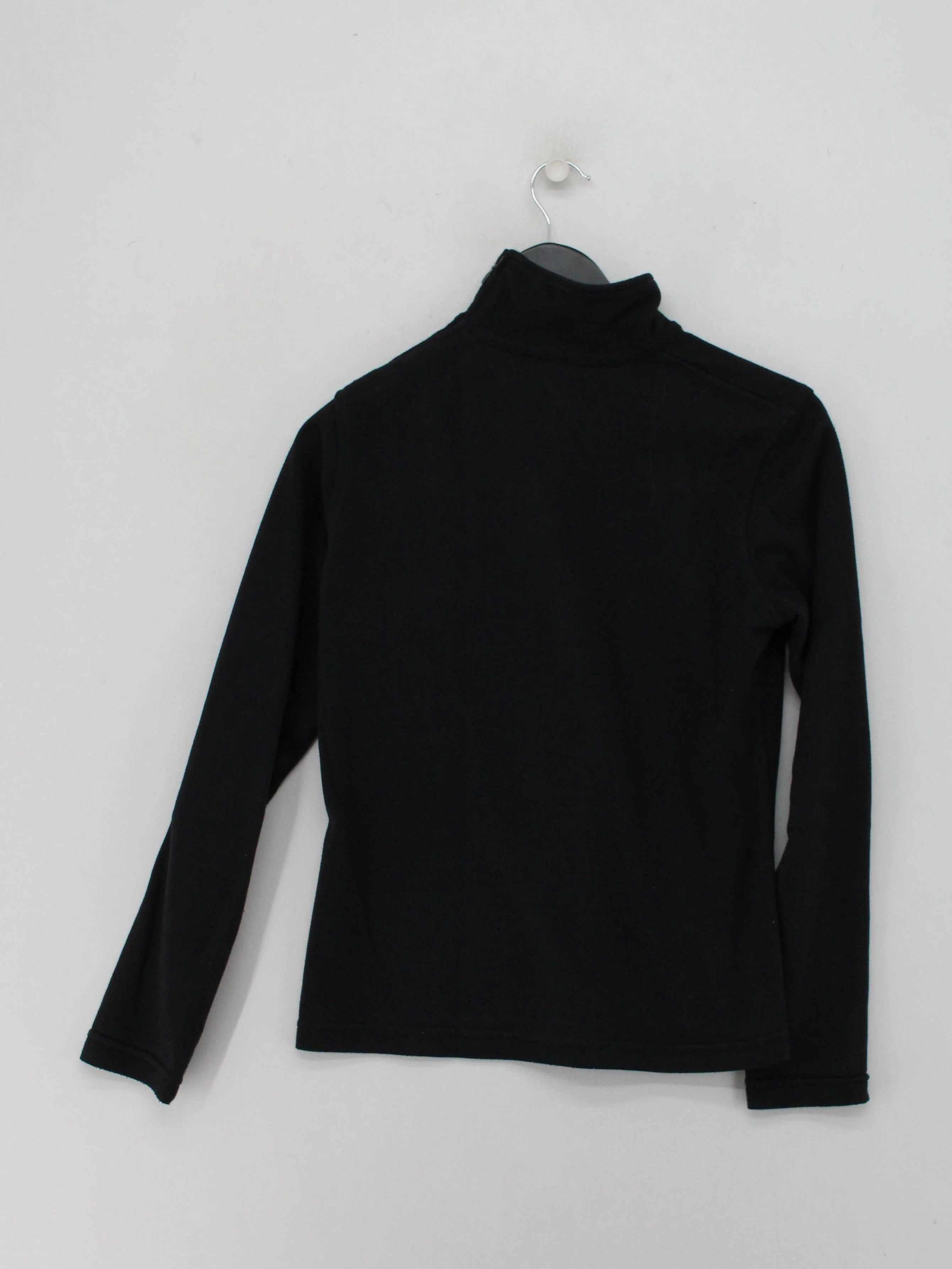 Nike Women's Top S Black 100% Polyester Long Sleeve High Neck Basic - Image 2