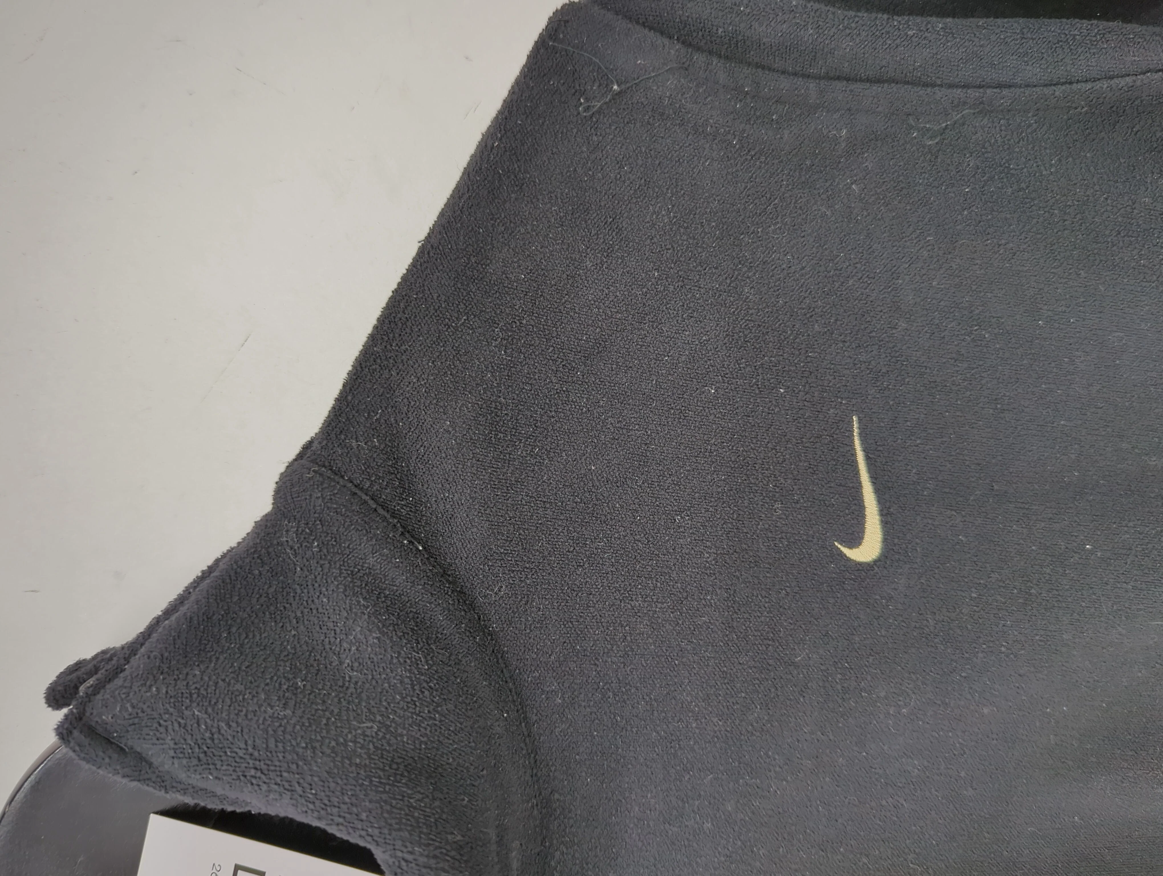 Nike Women's Top S Black 100% Polyester Long Sleeve High Neck Basic - Image 5