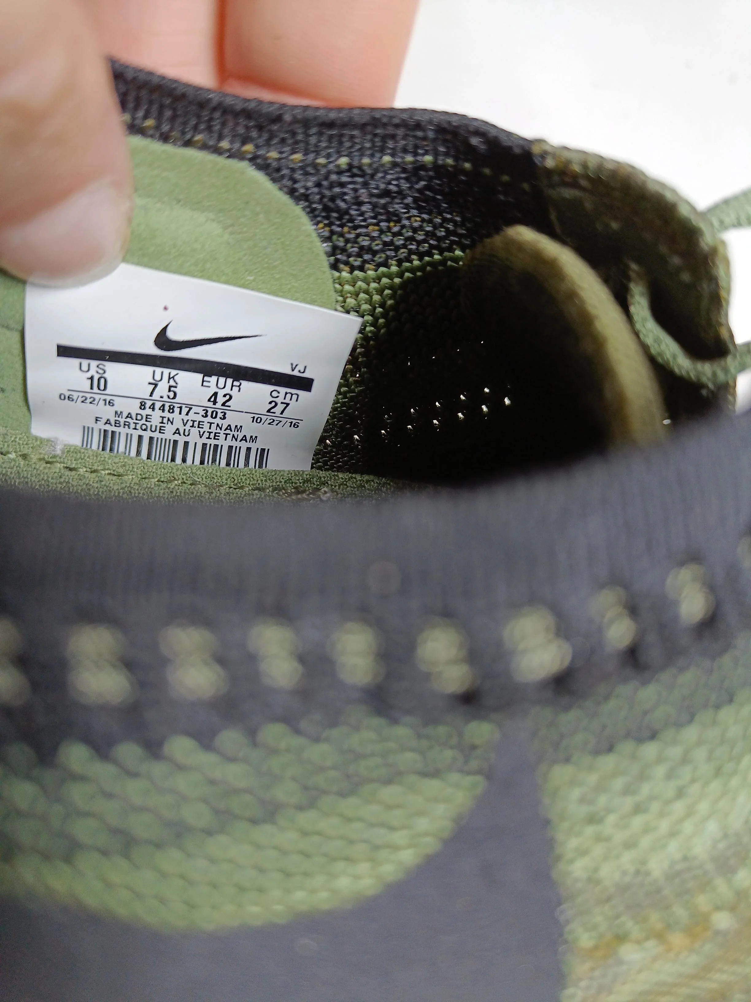 Nike Women's Trainers 844817-300 UK7.5 EU42 US10 in Green - Image 10