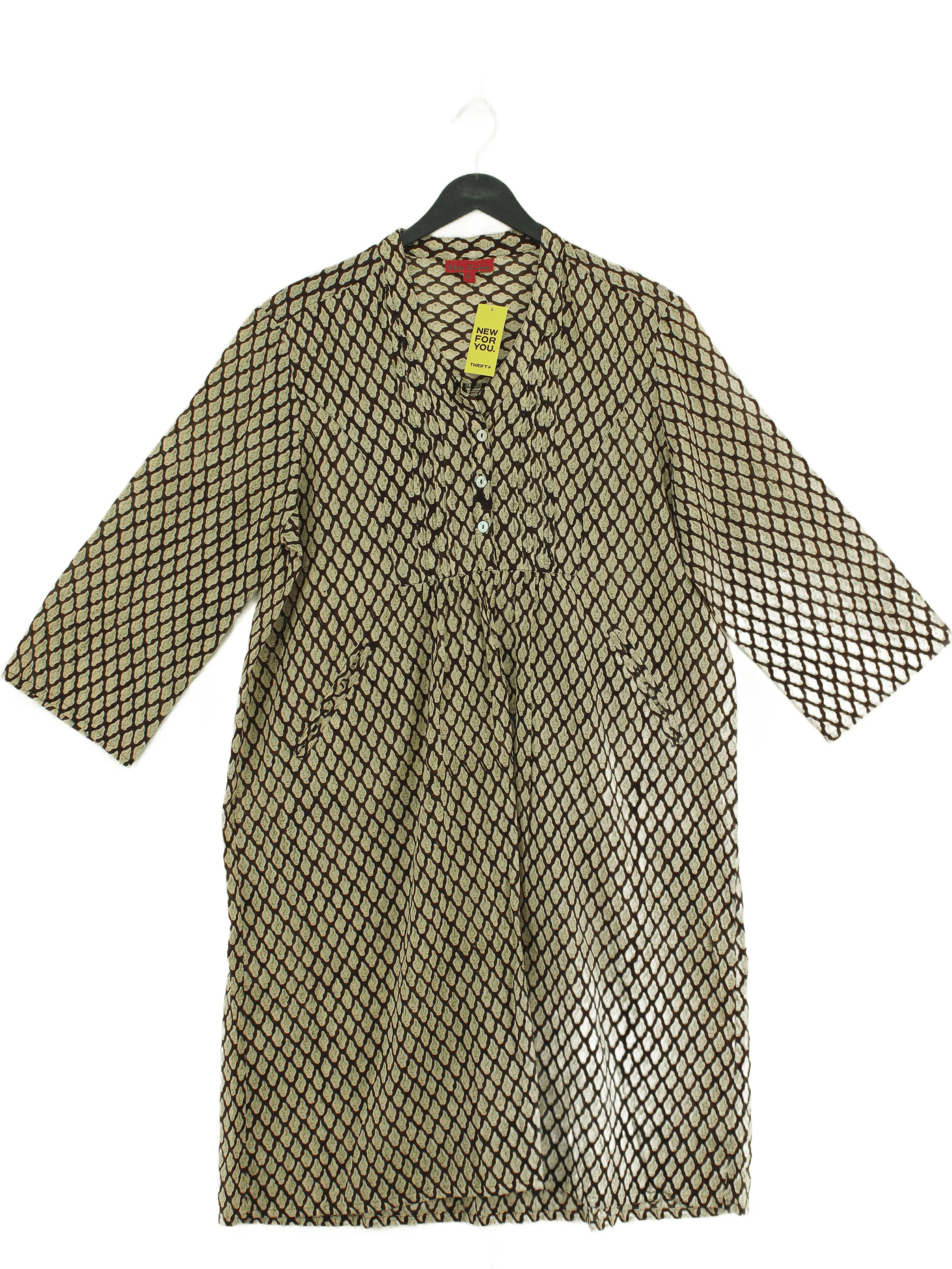 Nila Rubia Shirt Midi Dress UK16 in Multi