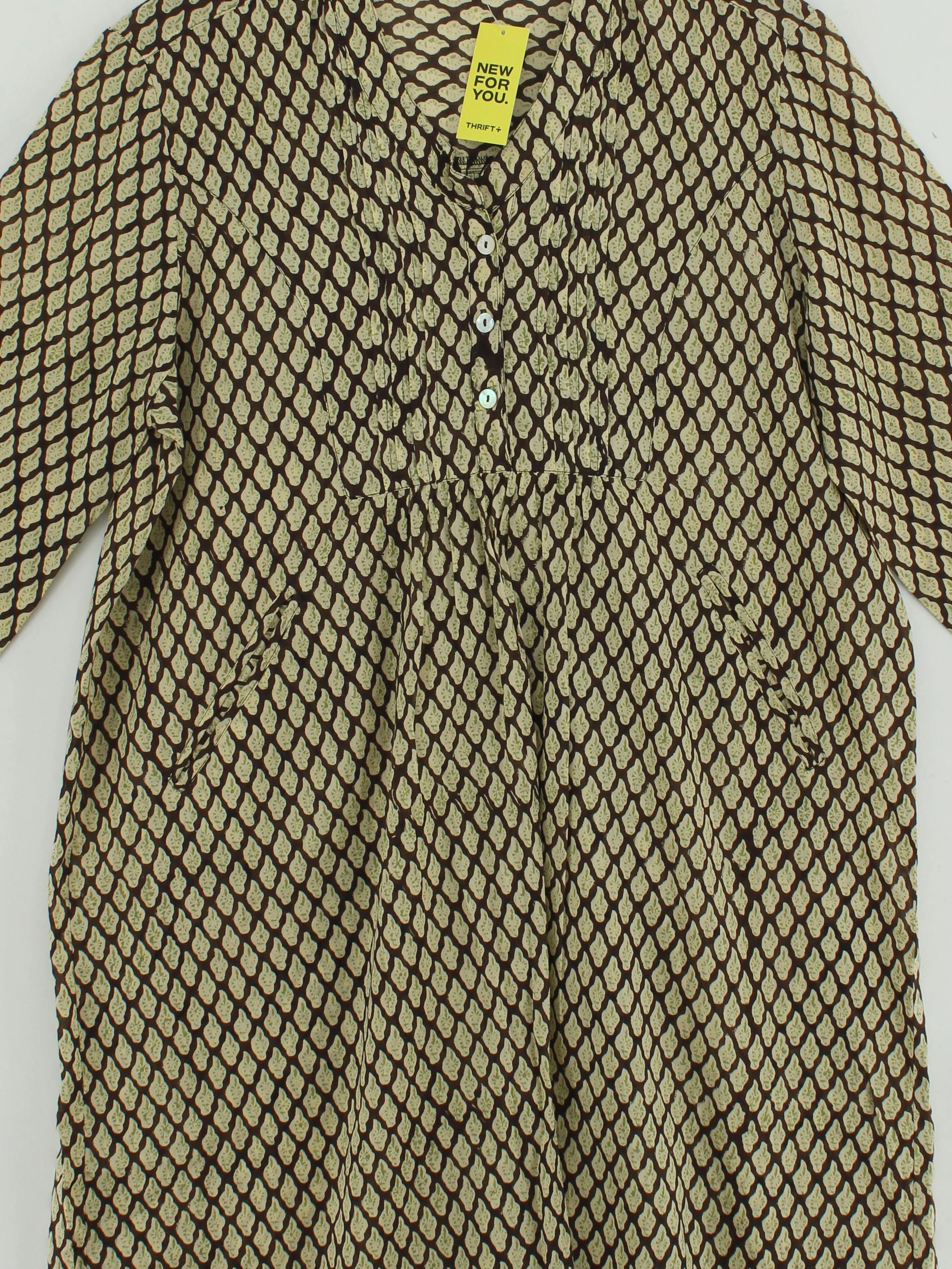 Nila Rubia Shirt Midi Dress UK16 in Multi - Image 3
